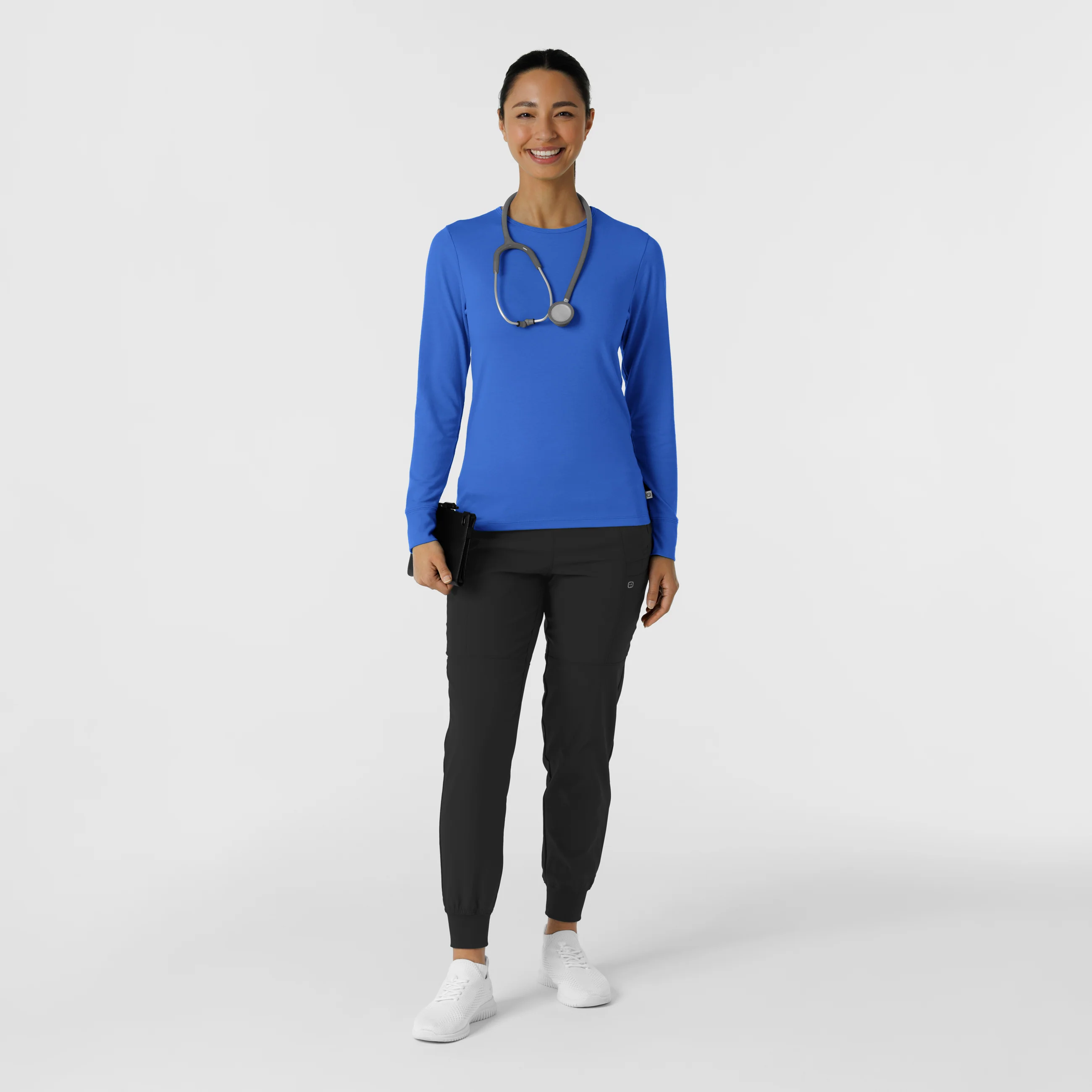 Women's Essential Layer Long Sleeve - Royal - Image 3