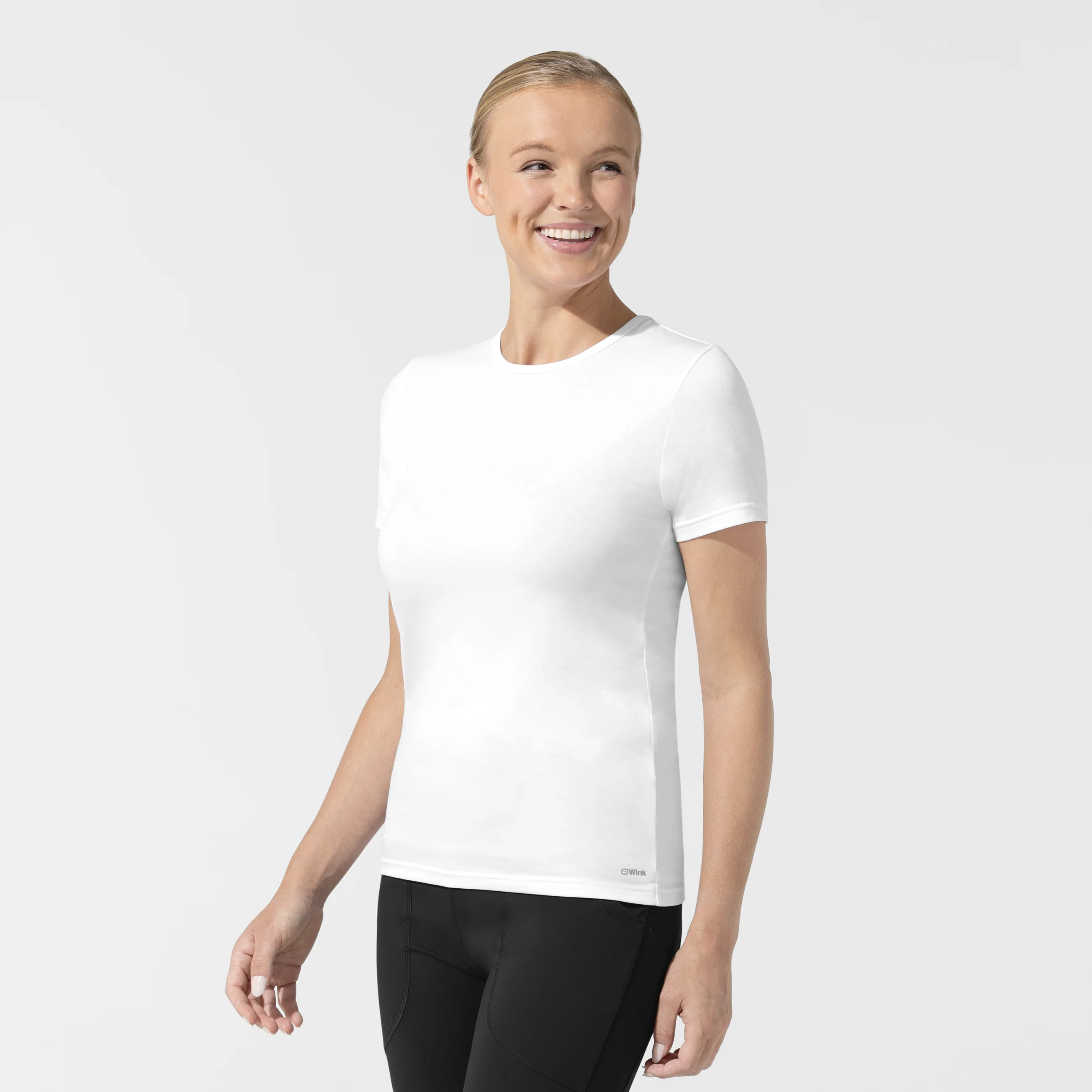 Women's Short Sleeve Essential Tee - White - Image 4