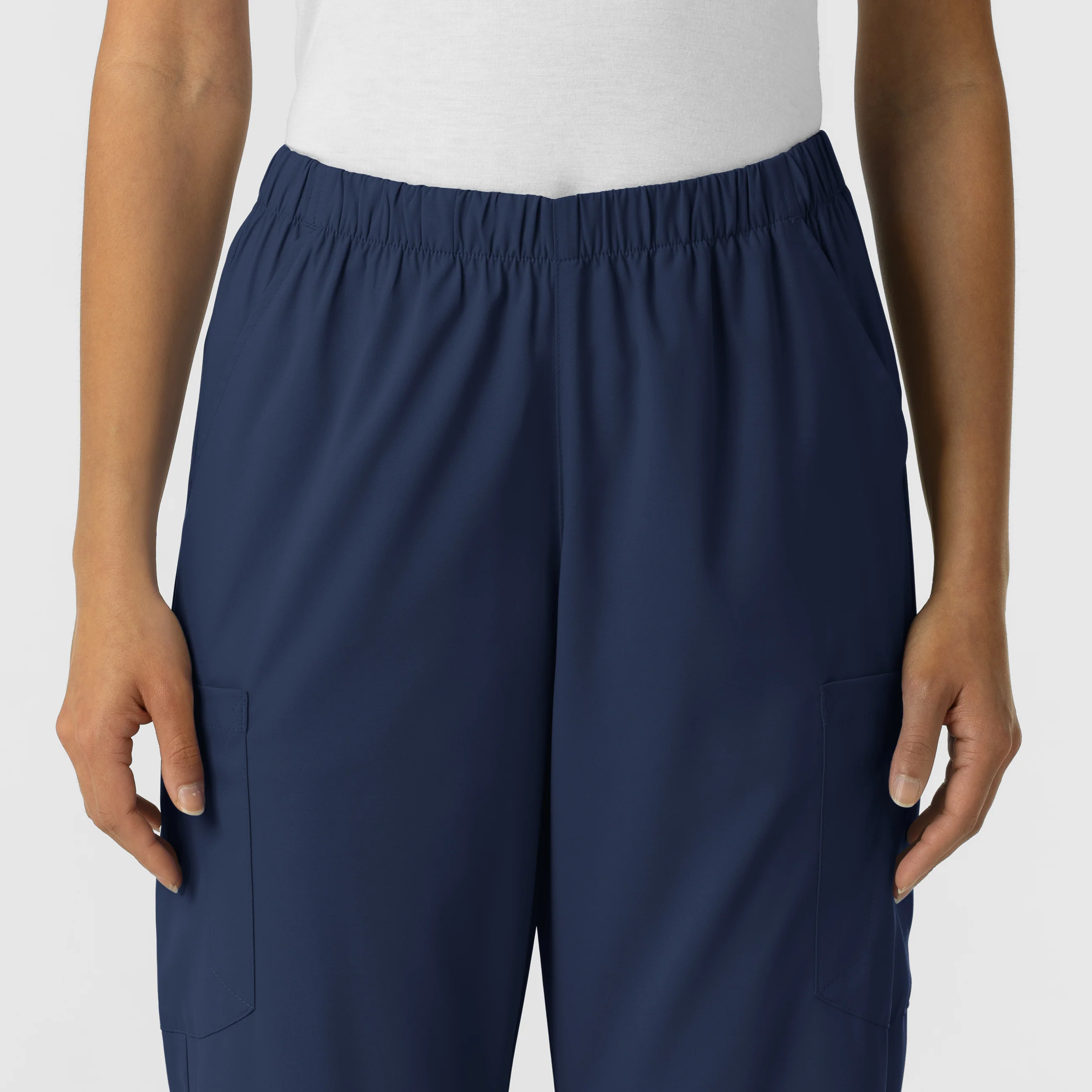 Boundless Unisex Straight Leg Scrub Pant - Navy - Image 4