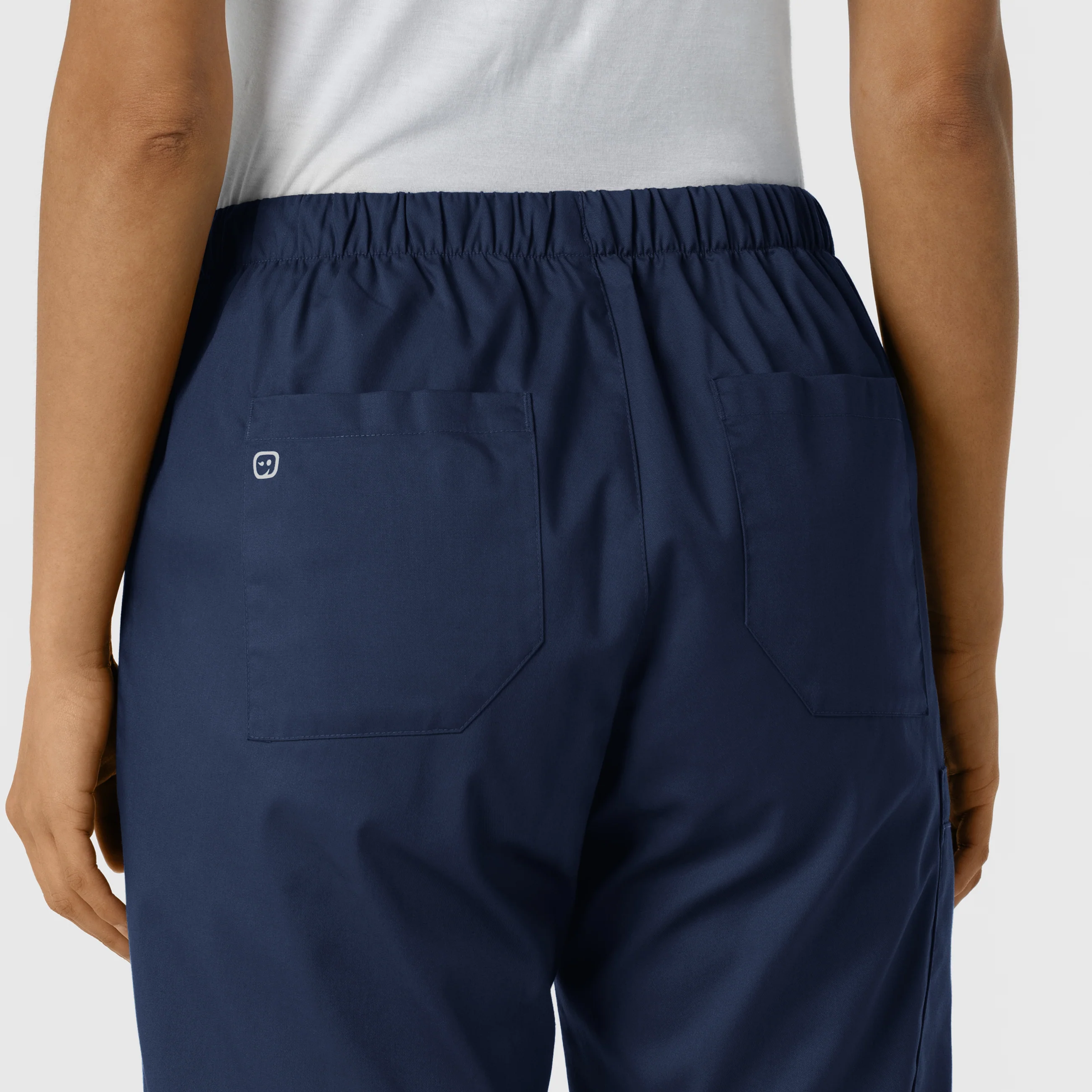 WORK Women's Cargo Jogger Scrub Pant - Navy - Image 7