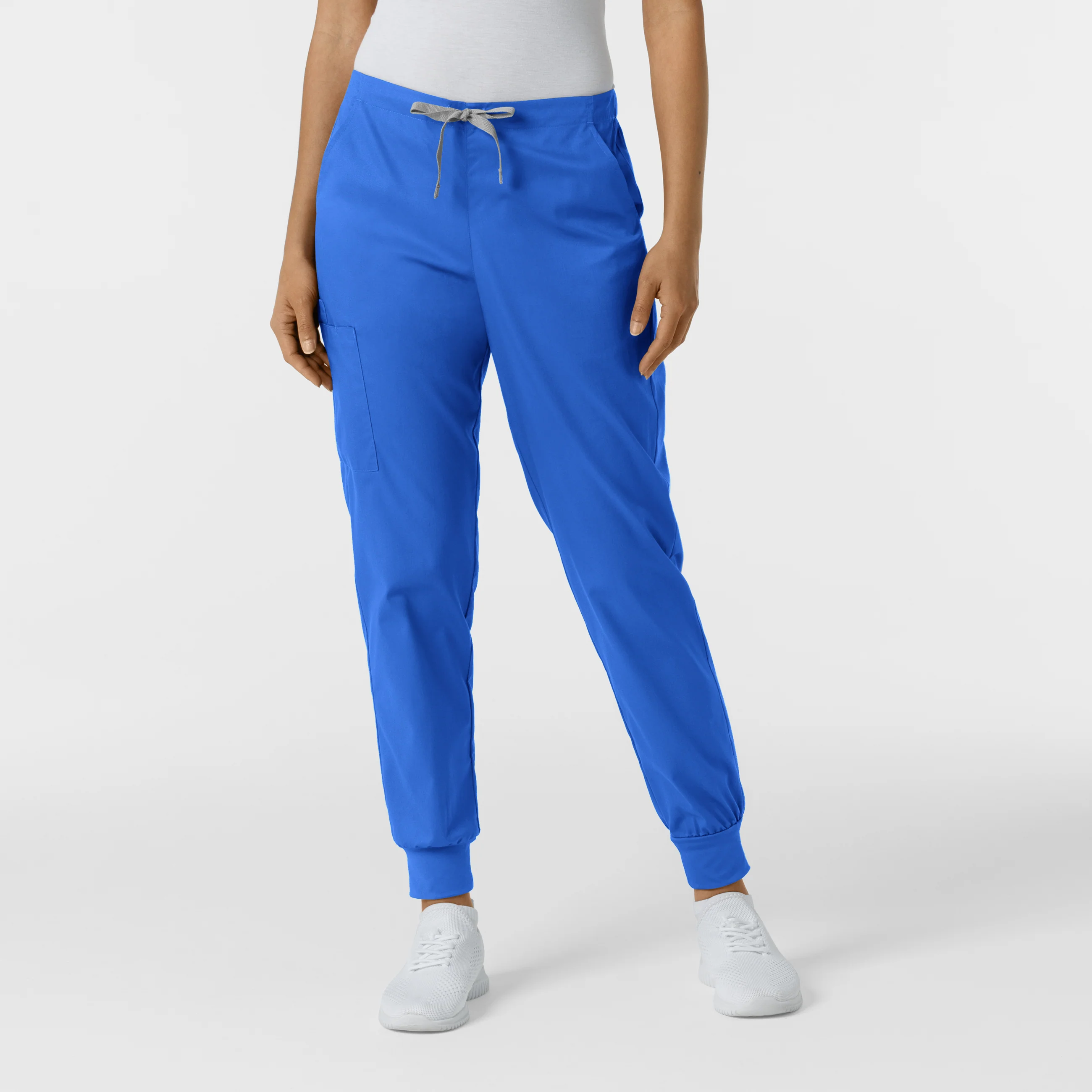 WORK Women's Cargo Jogger Scrub Pant - Royal