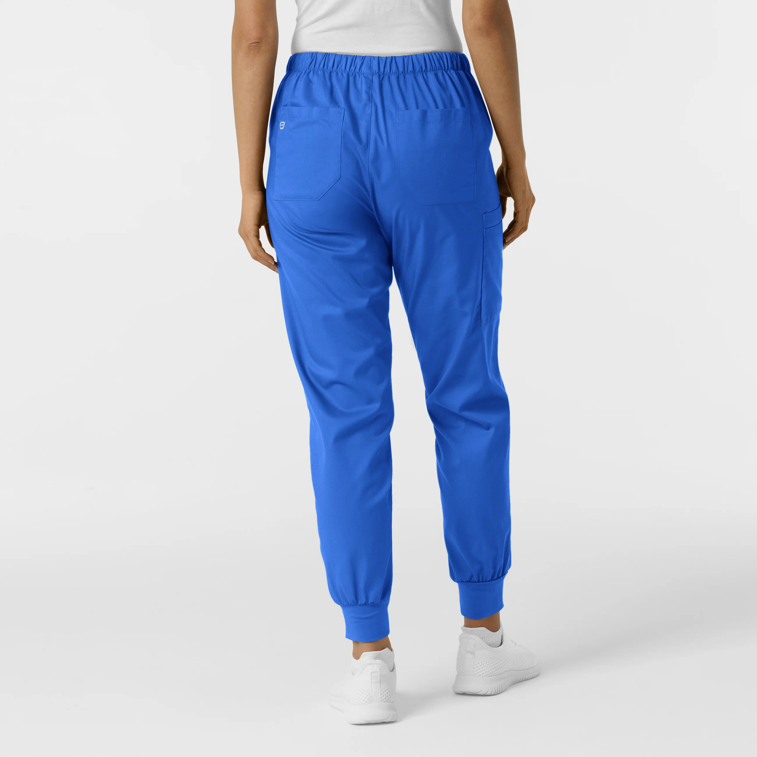 WORK Women's Cargo Jogger Scrub Pant - Royal - Image 2