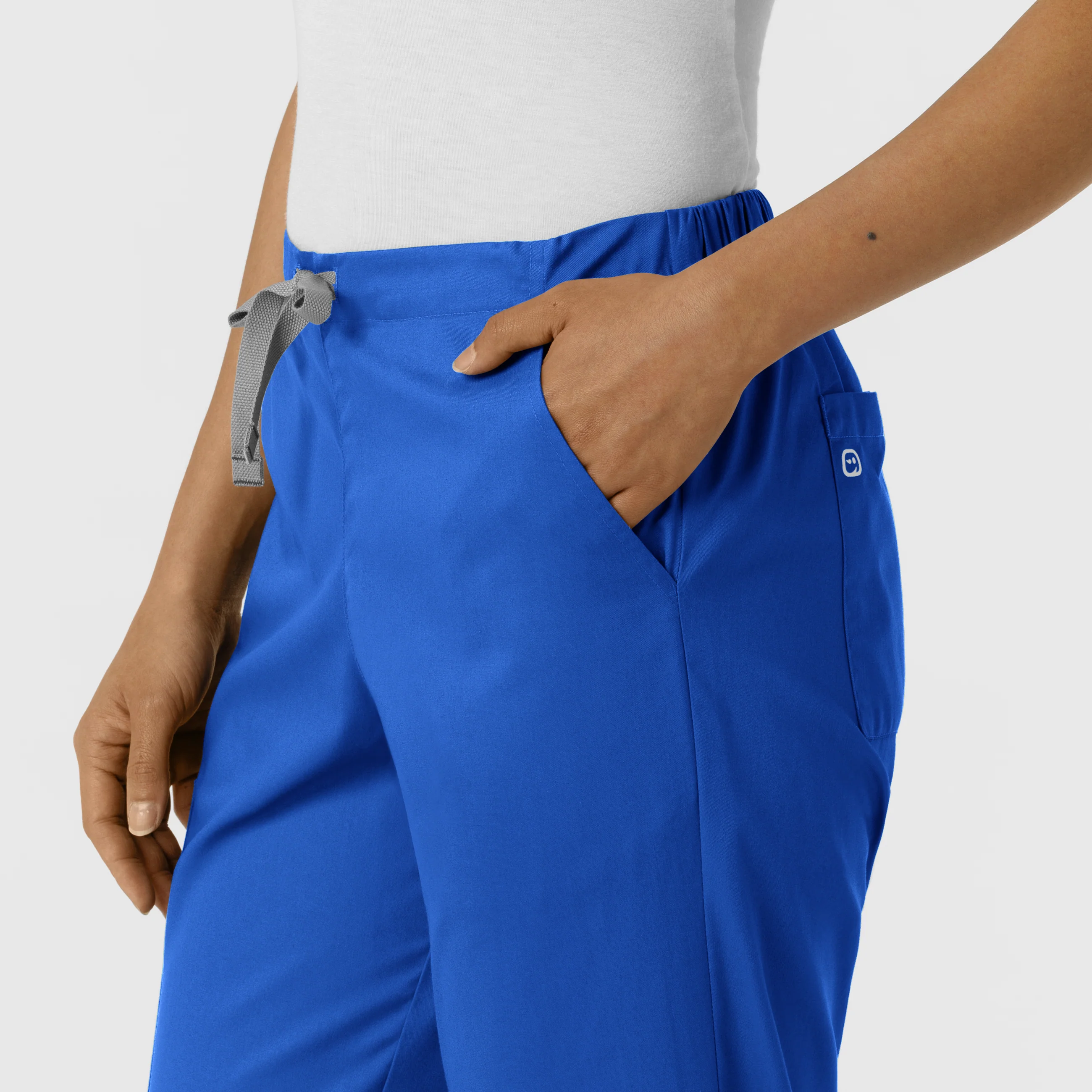 WORK Women's Cargo Jogger Scrub Pant - Royal - Image 6