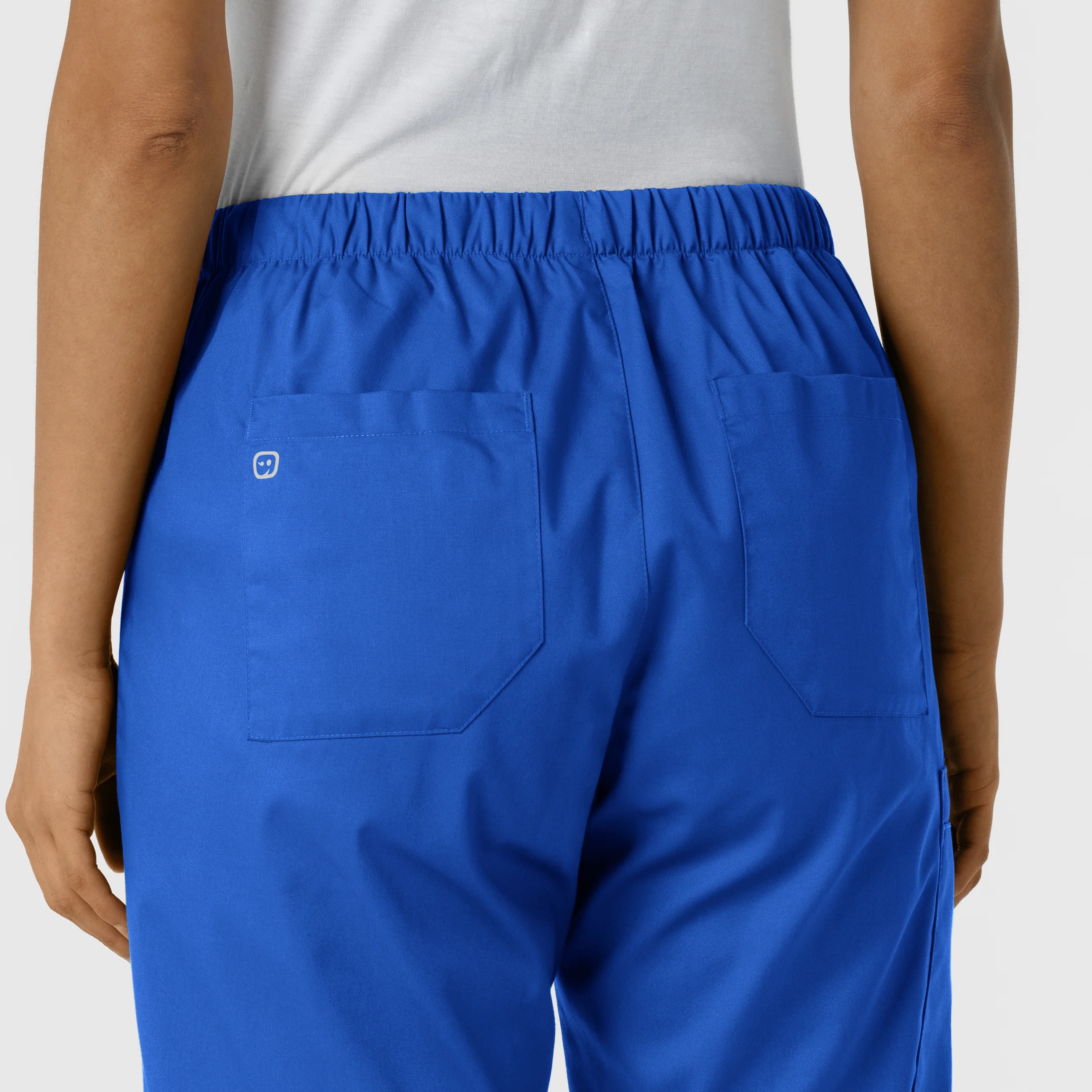 WORK Women's Cargo Jogger Scrub Pant - Royal - Image 7