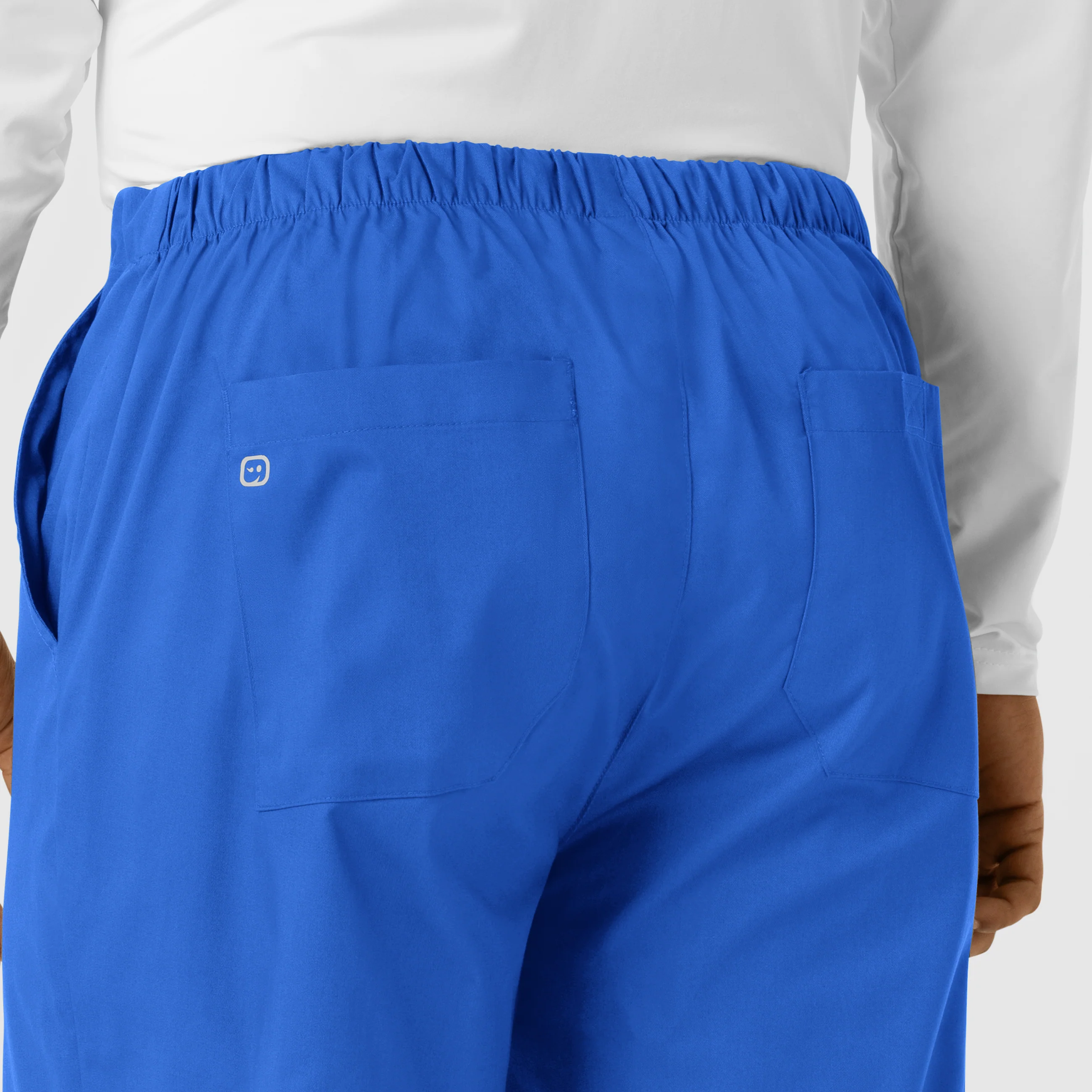 WORK Men's Cargo Jogger Scrub Pant - Royal - Image 8