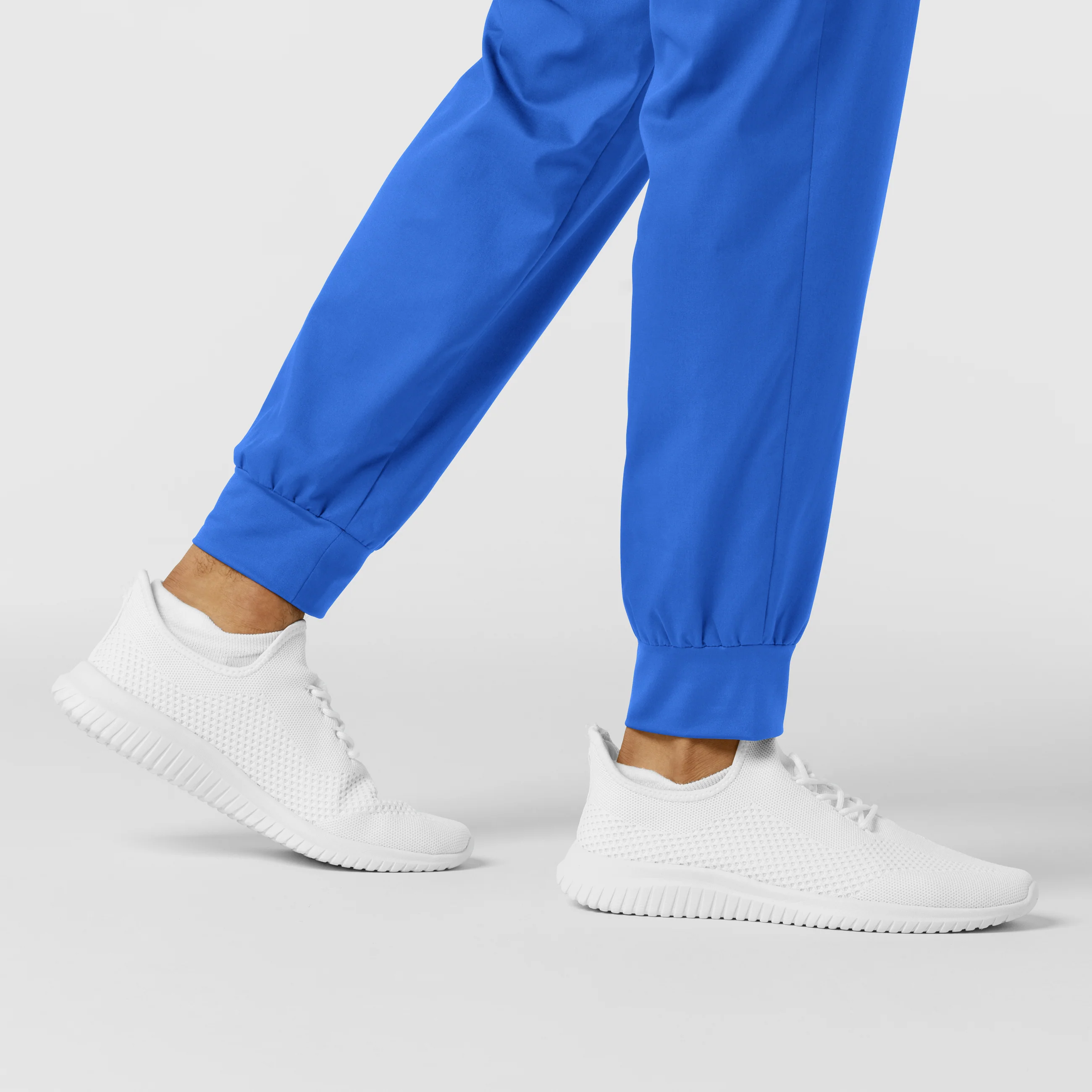 WORK Men's Cargo Jogger Scrub Pant - Royal - Image 9