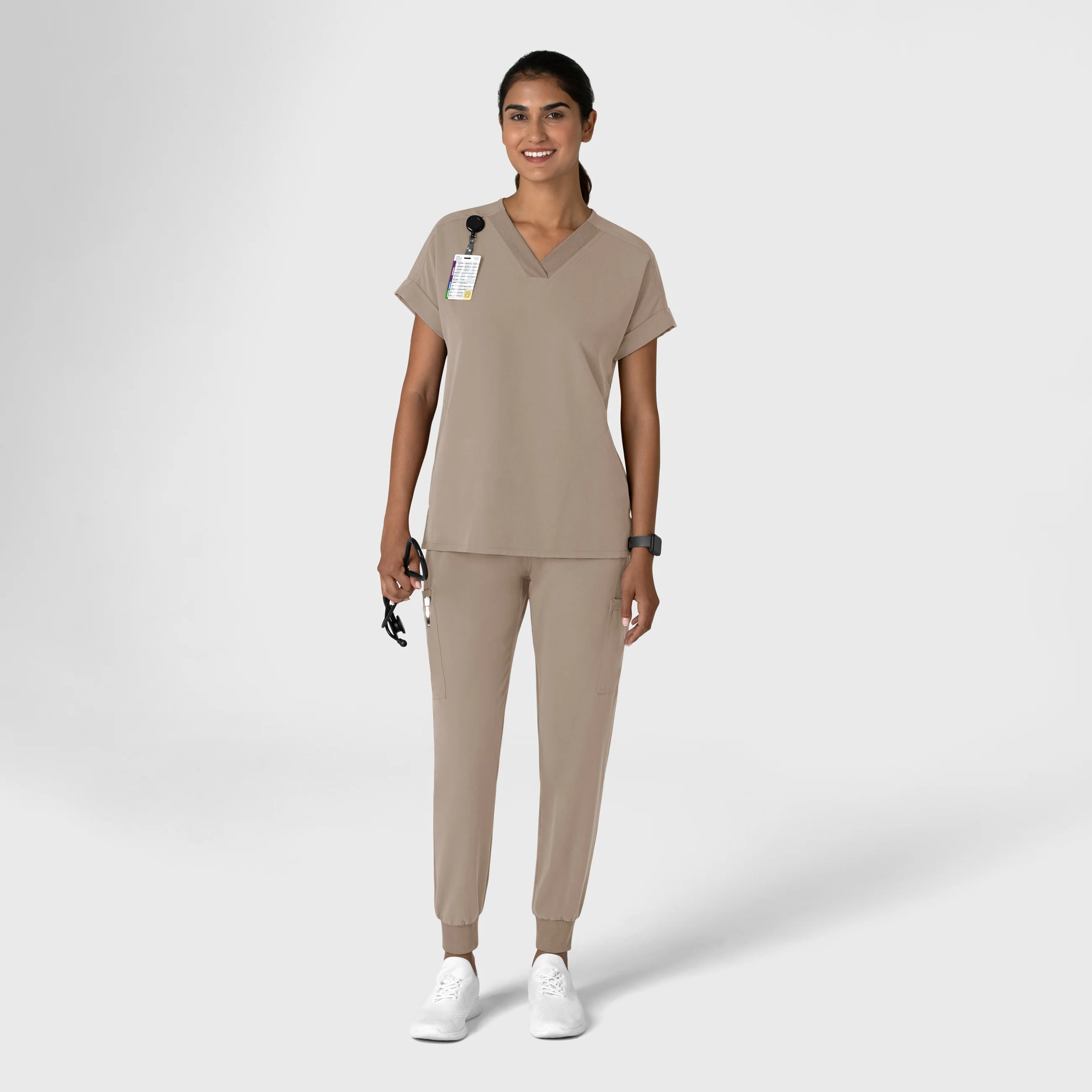 Nova Women's Jogger Utility Scrub Pant - Haze - Image 10