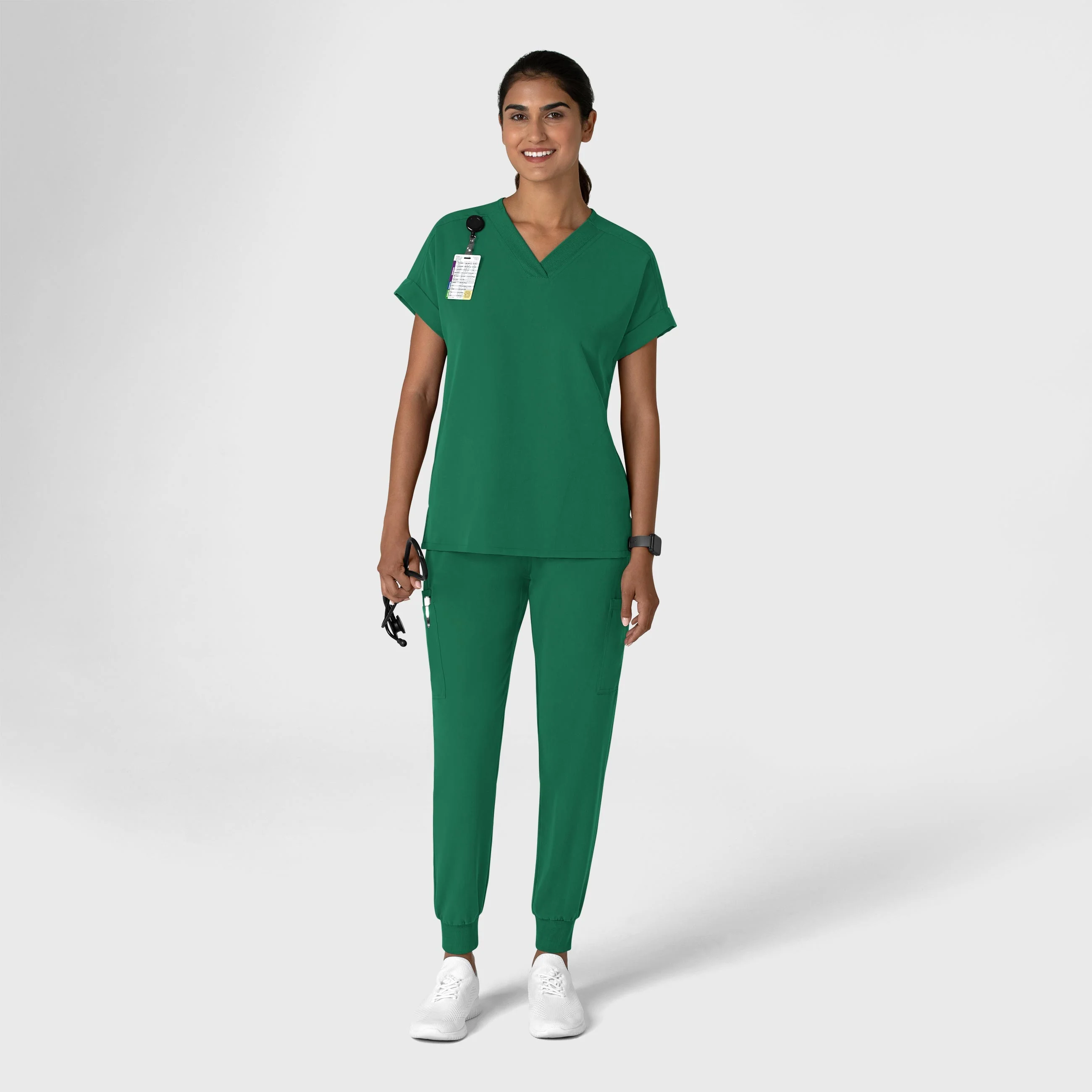 Nova Women's Jogger Utility Scrub Pant - Hunter - Image 10