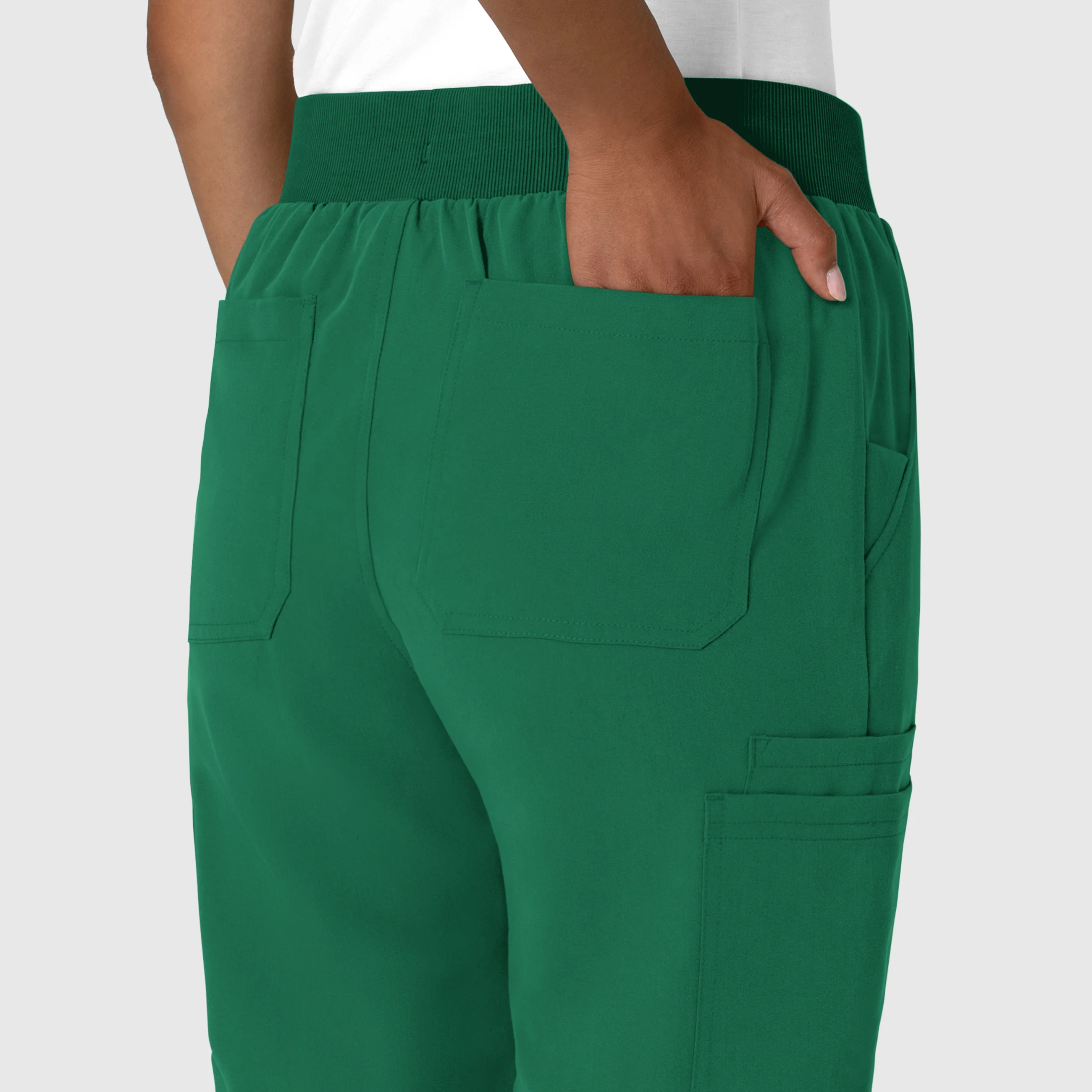 Nova Women's Jogger Utility Scrub Pant - Hunter - Image 6