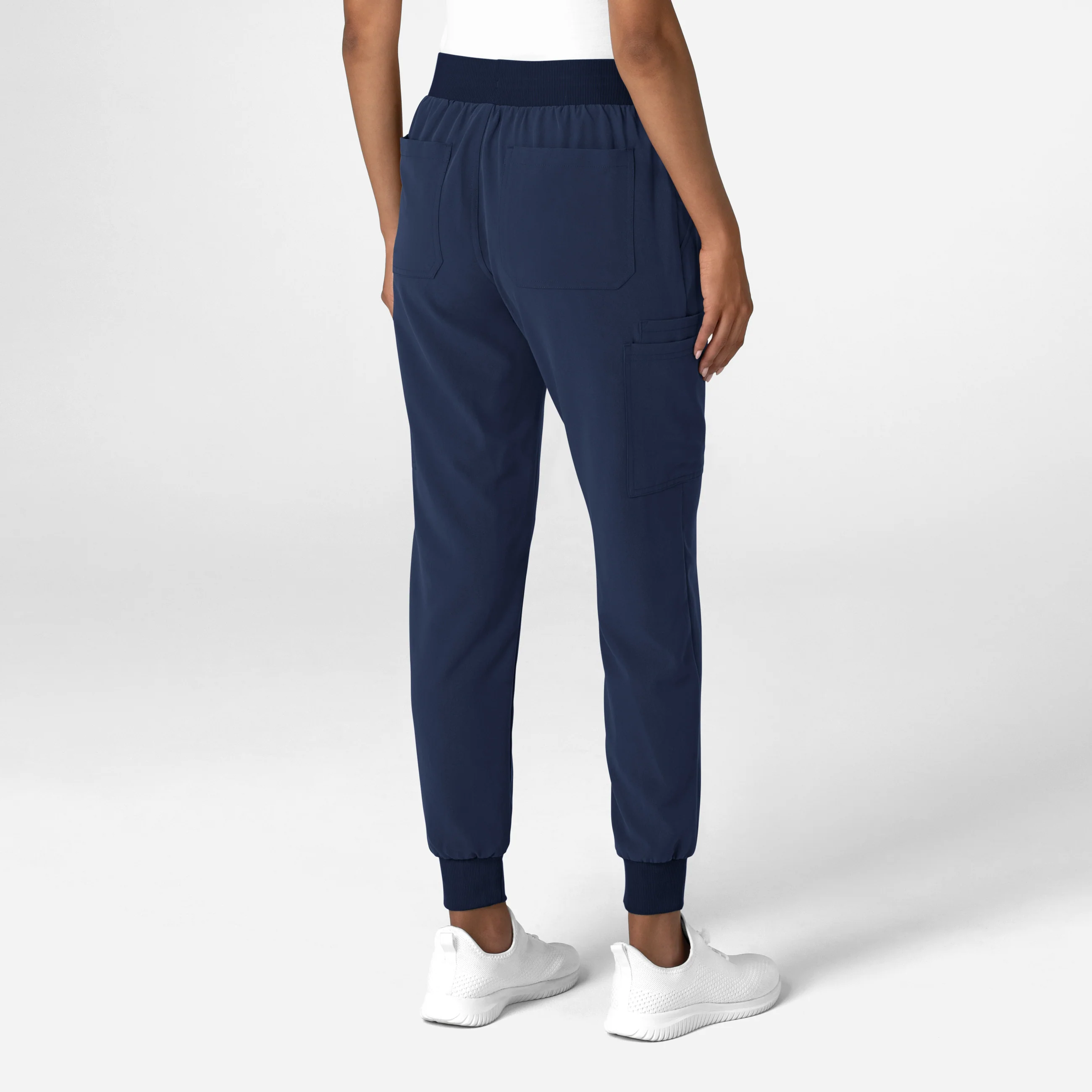 Nova Women's Jogger Utility Scrub Pant - Navy - Image 2