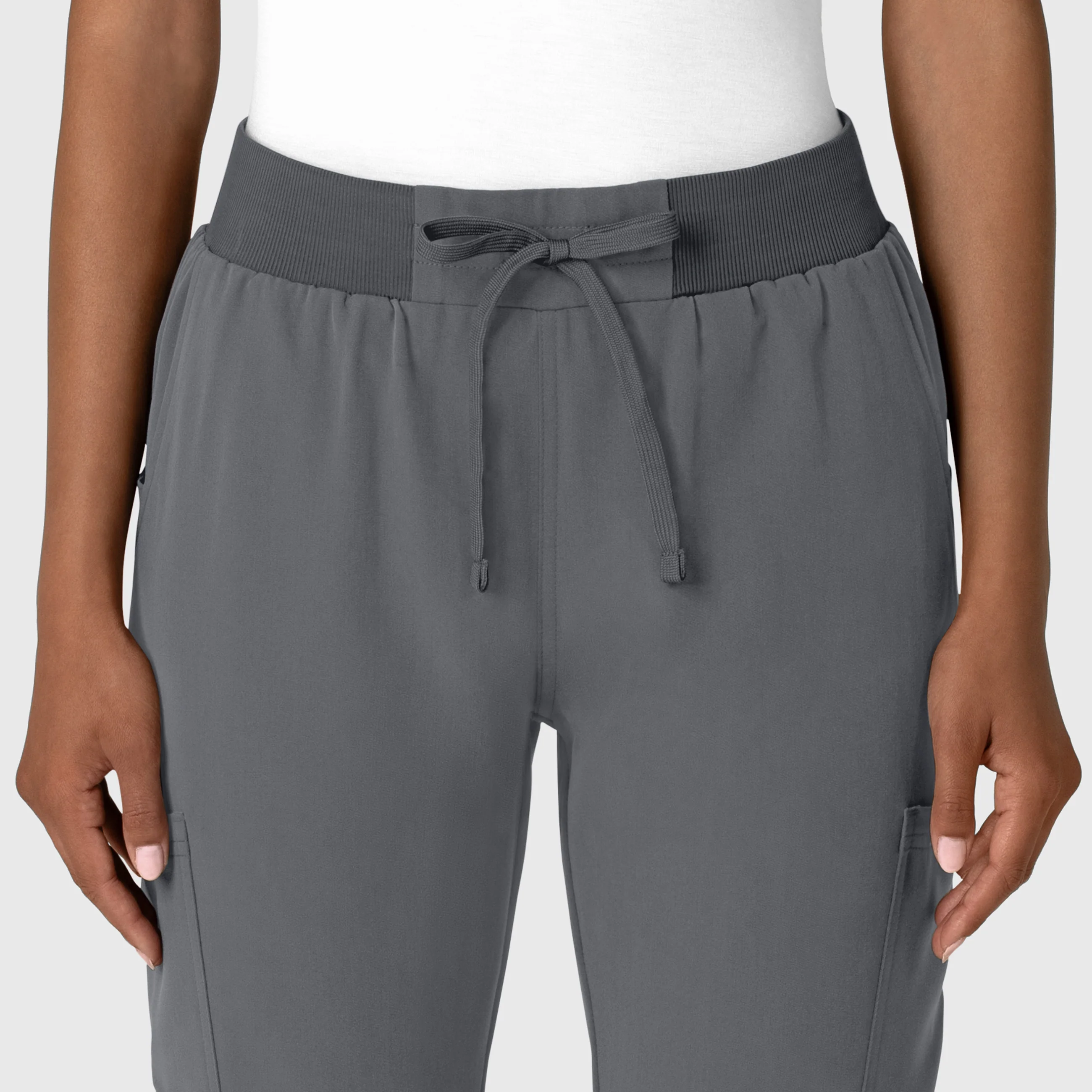 Nova Women's Jogger Utility Scrub Pant - Pewter - Image 5