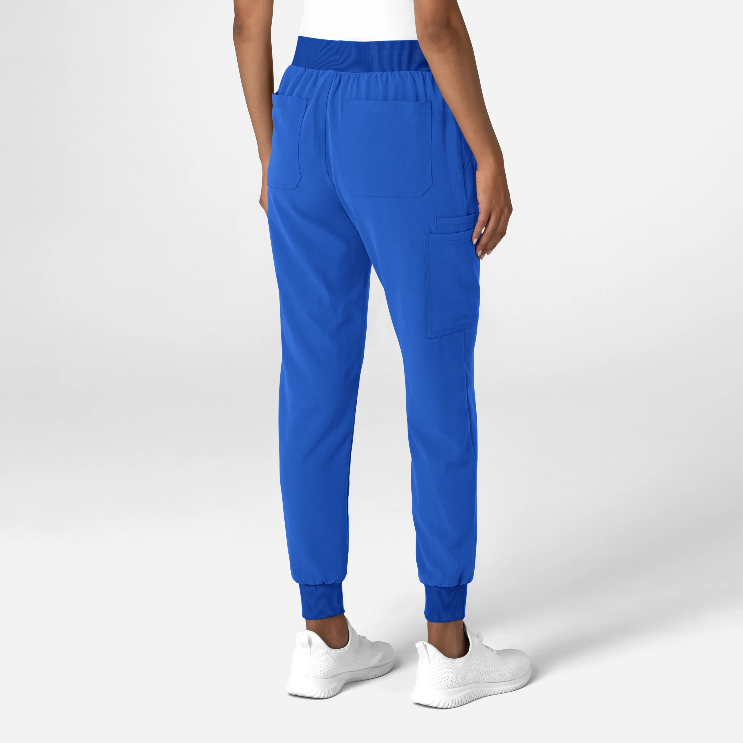 Nova Women's Jogger Utility Scrub Pant - Royal - Image 2