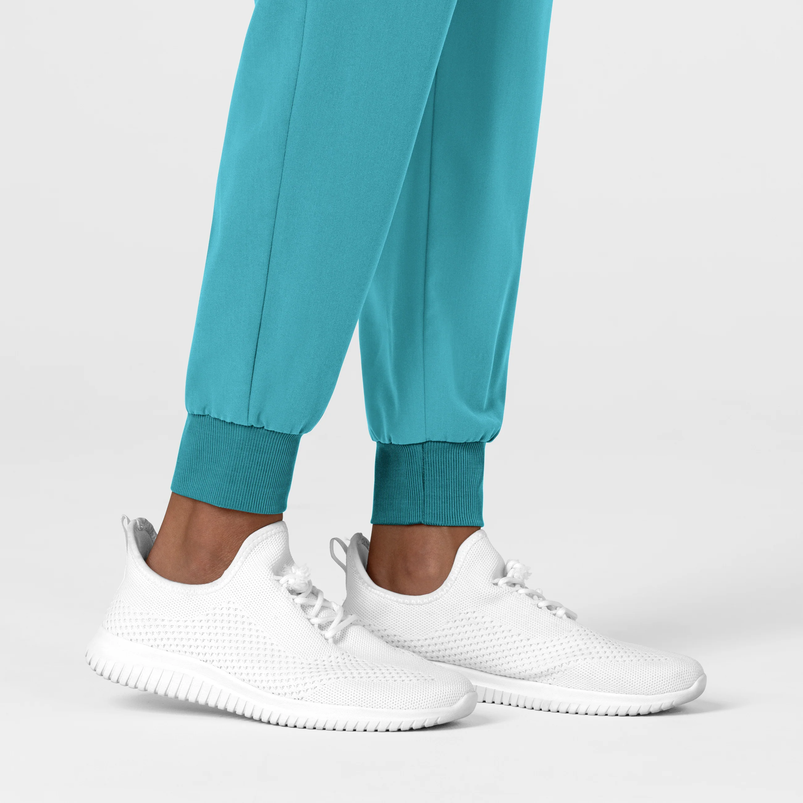 Nova Women's Jogger Utility Scrub Pant - Teal Blue - Image 9