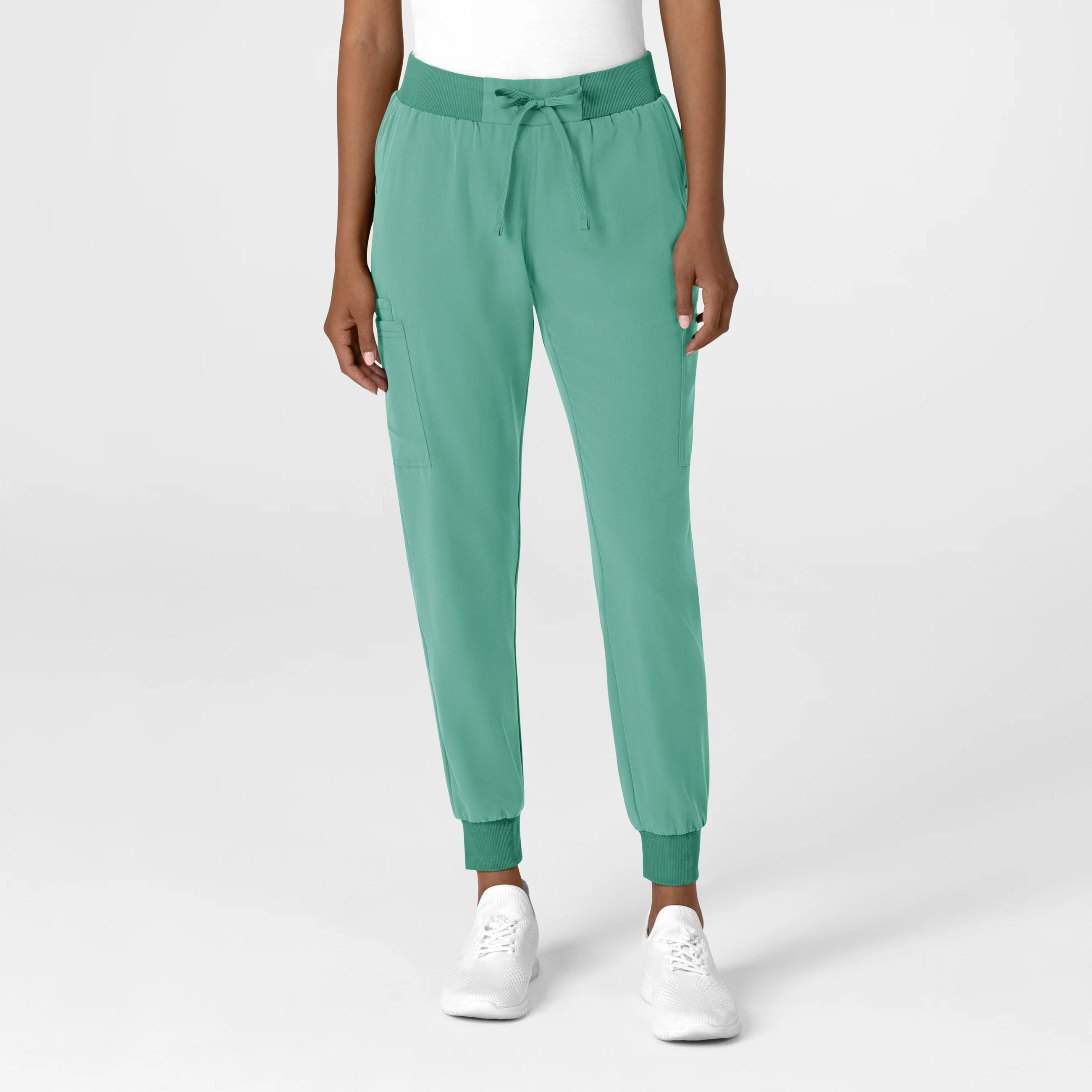 Nova Women's Jogger Utility Scrub Pant - Turquoise