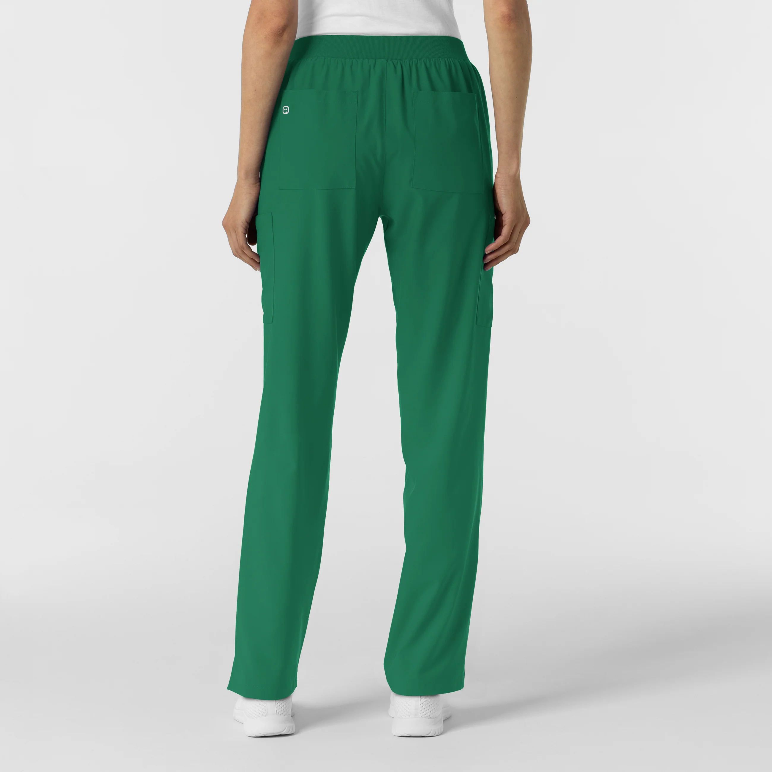 W123 Women's Cargo Utility Scrub Pant - Hunter - Image 3