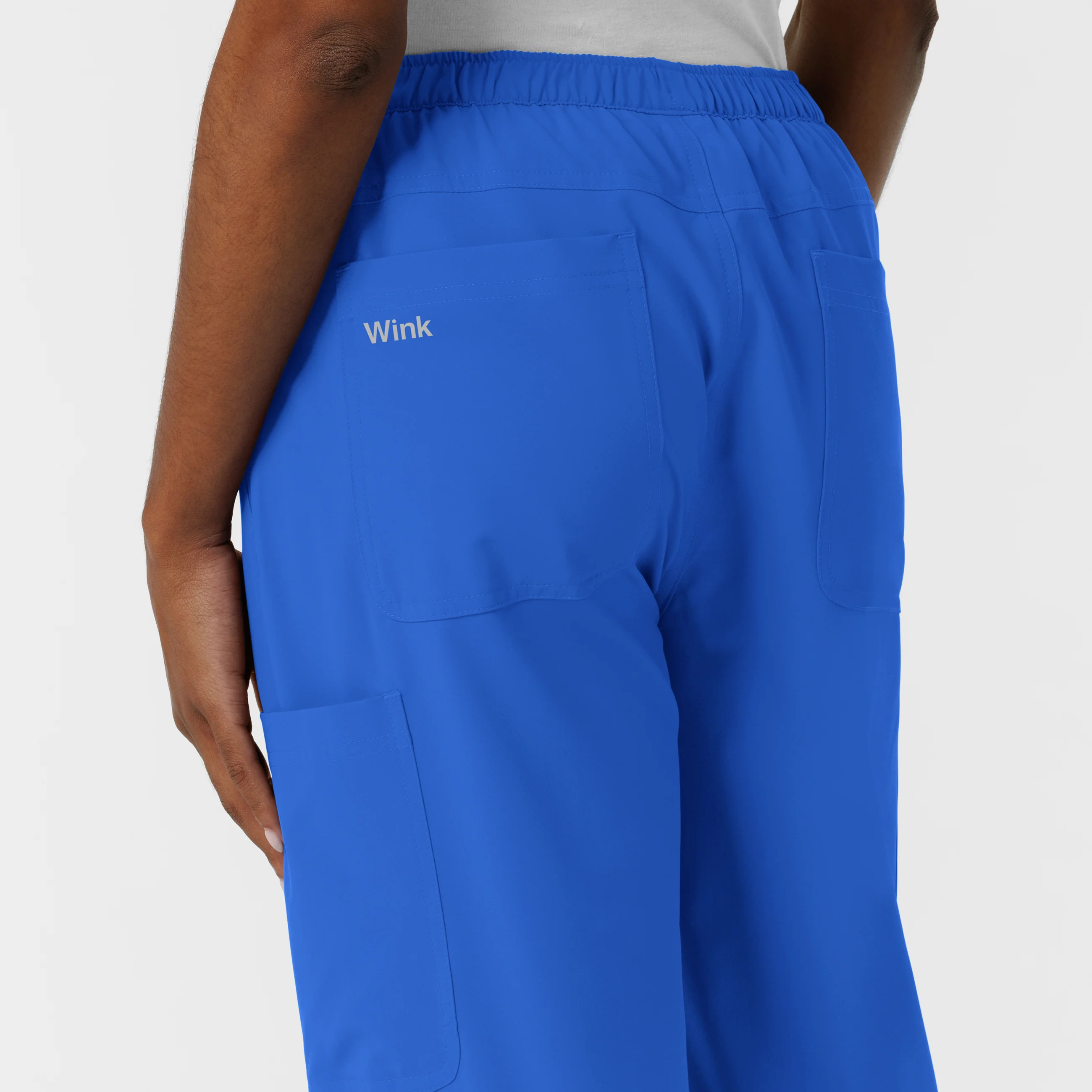 NURTUR Women's Straight Leg Cargo Scrub Pant - Royal - Image 11