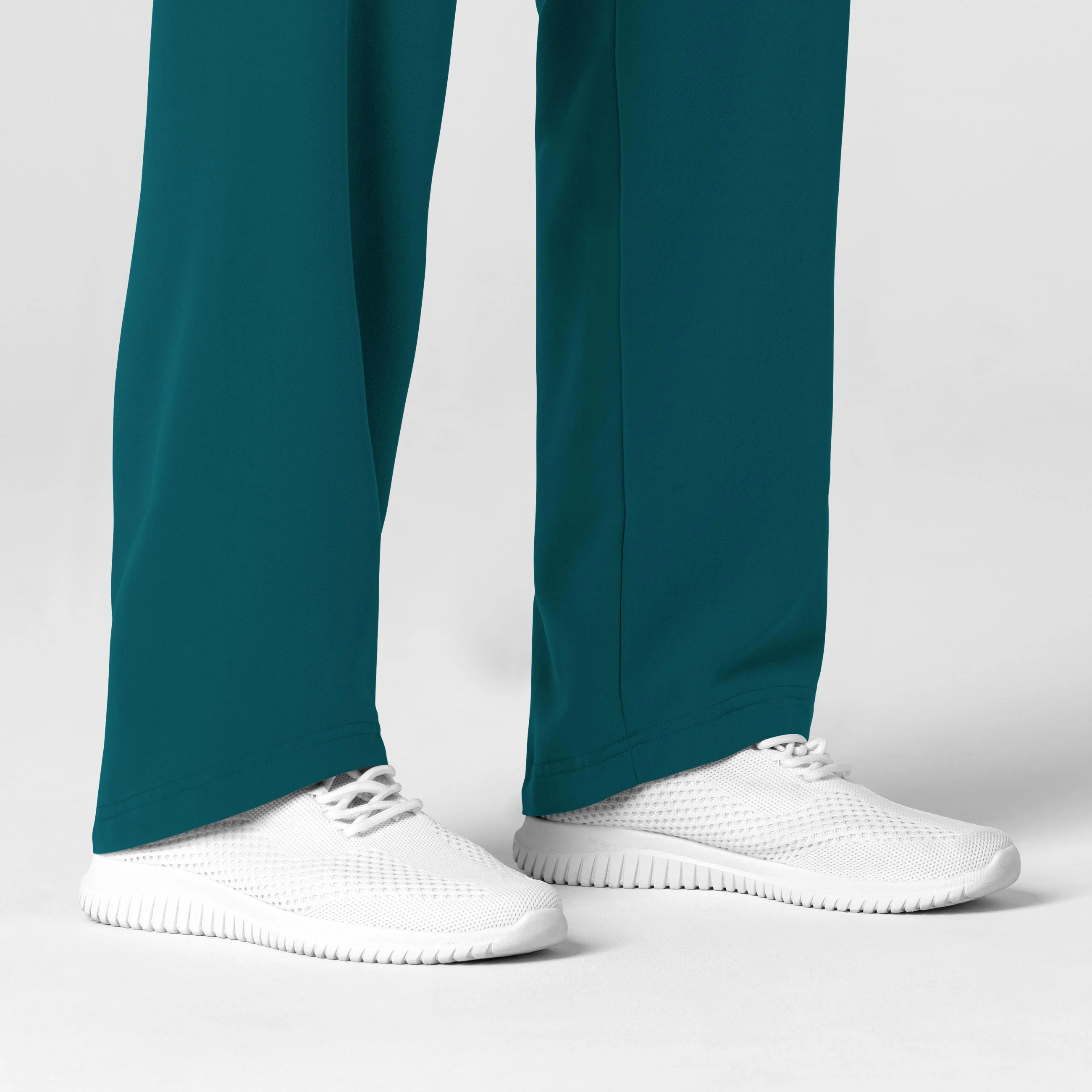 Nova Women's Stovepipe High-Low Hem Scrub Pant - Caribbean - Image 9