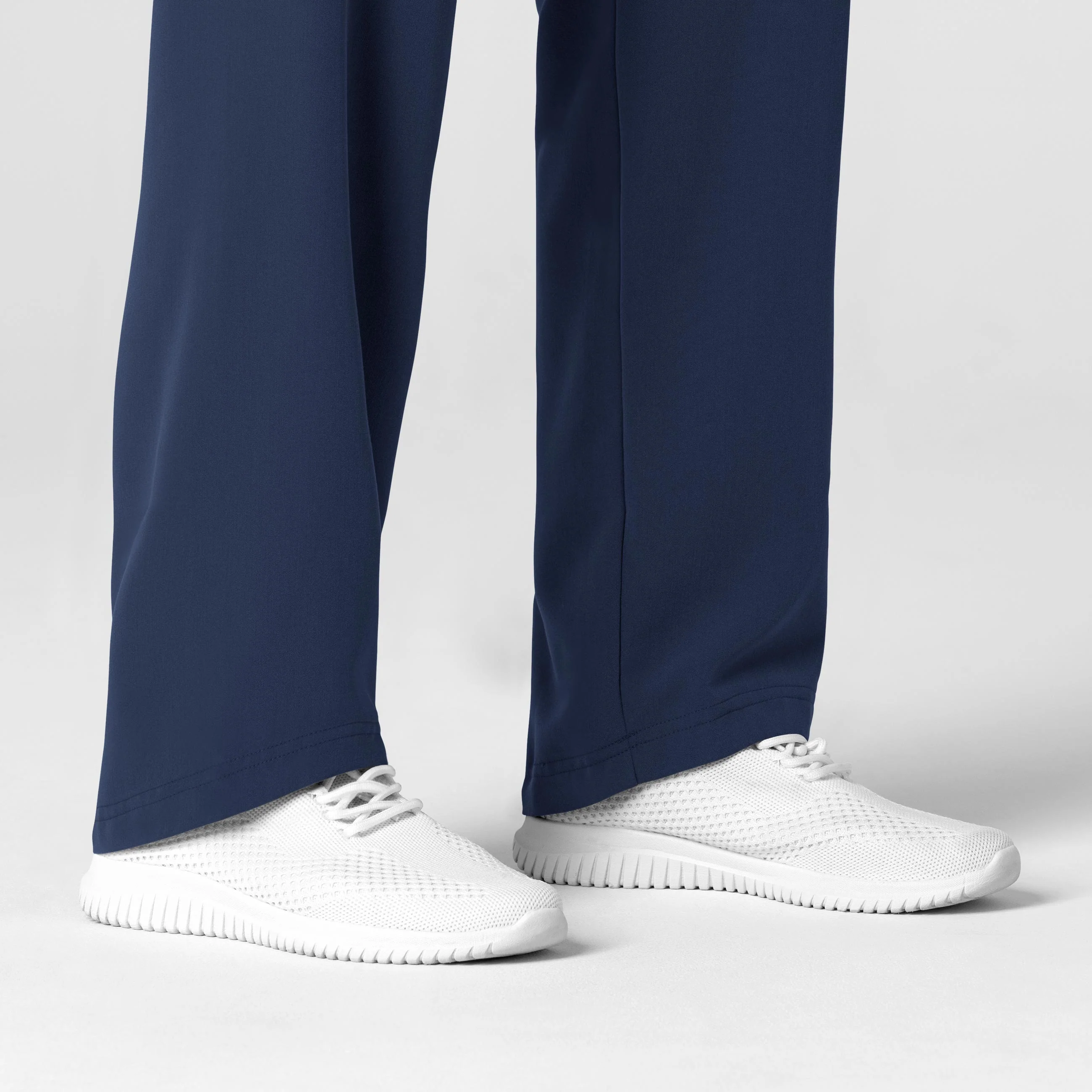 Nova Women's Stovepipe High-Low Hem Scrub Pant - Navy - Image 9
