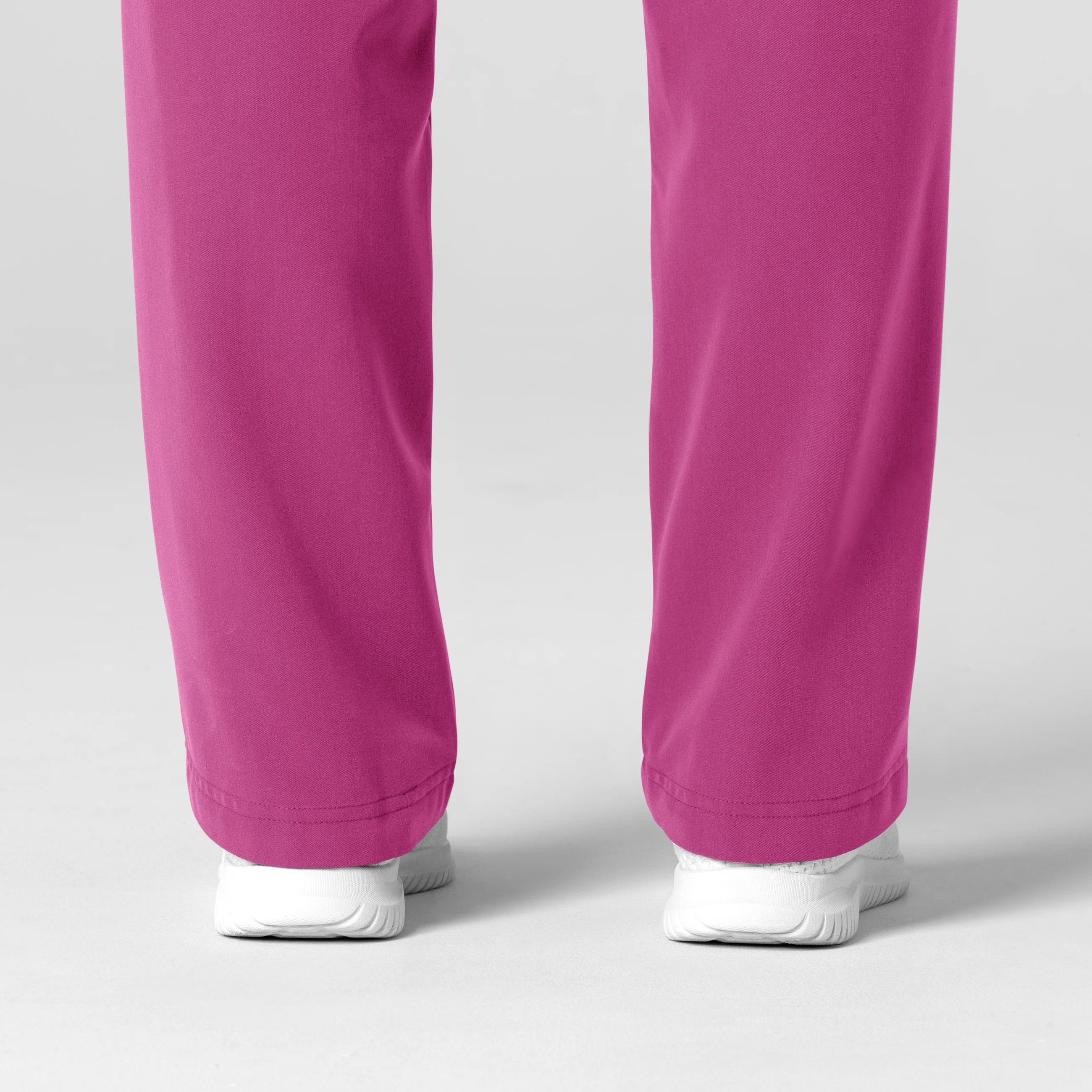 Nova Women's Stovepipe High-Low Hem Scrub Pant - Raspberry - Image 10