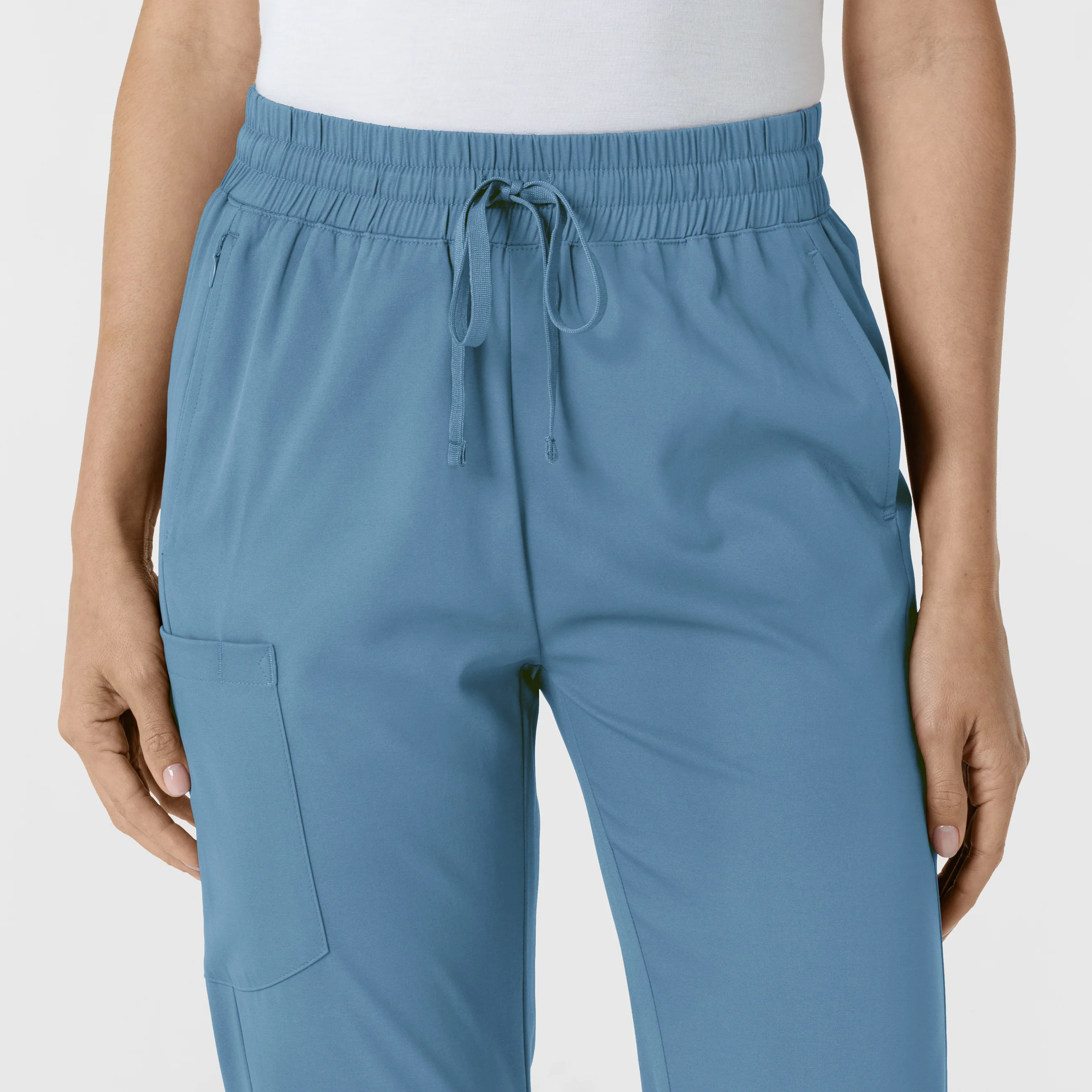 Boundless Women's Bootcut Scrub Pant - Pacific Blue - Image 5