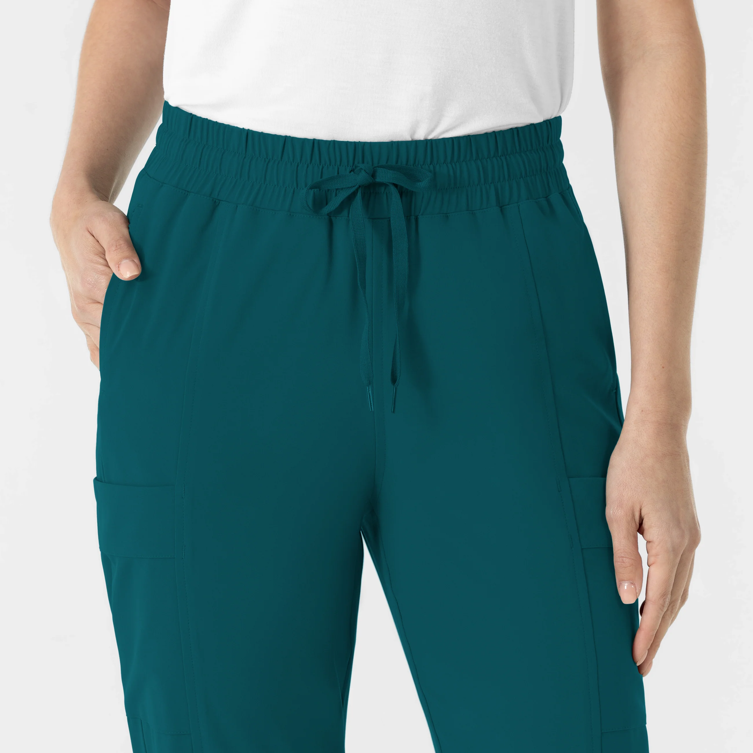 RENEW Women’s High Waist Tapered Scrub Pant - Caribbean - Image 8