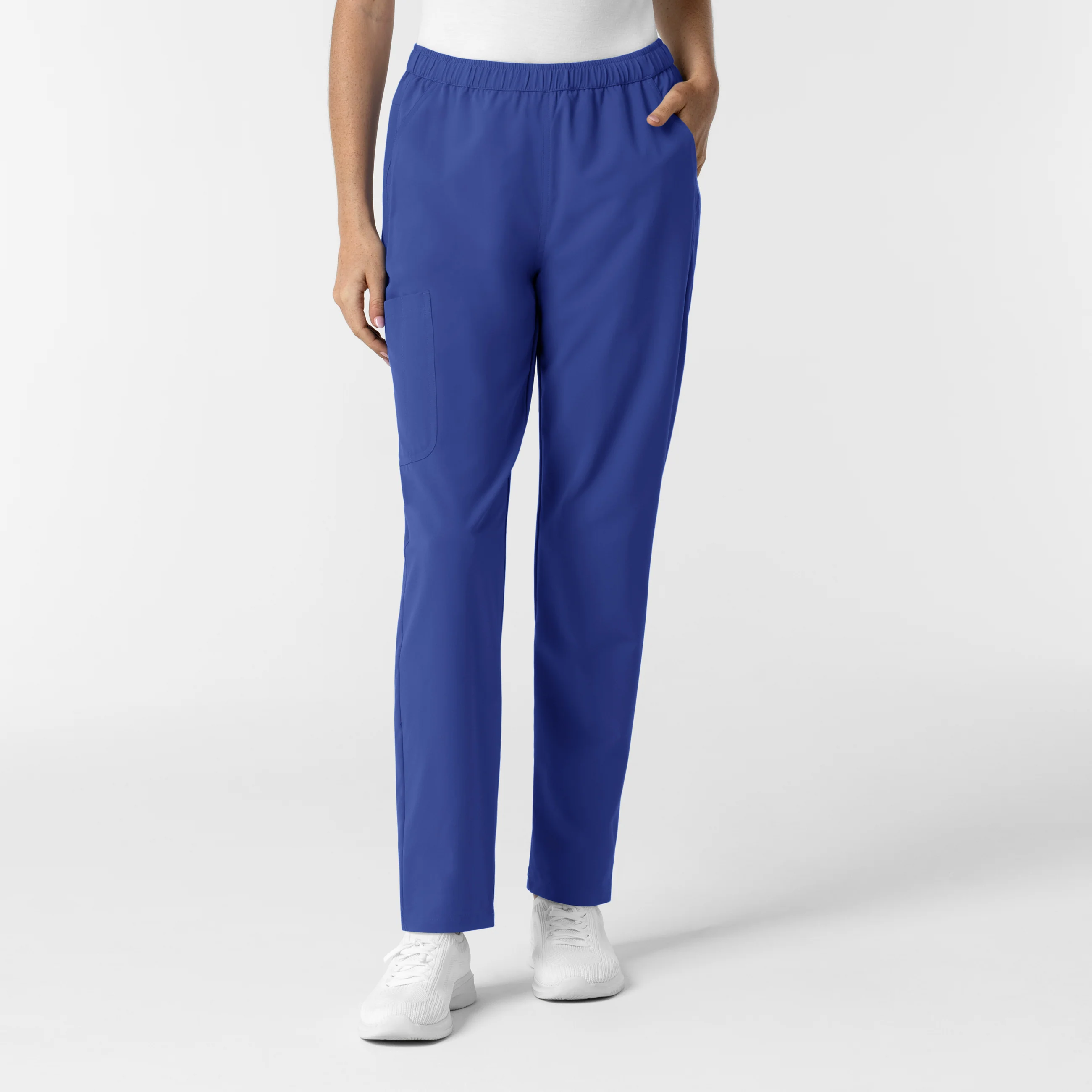 Nurtur Women’s Ankle-Length Slim Scrub Pant - Galaxy Blue