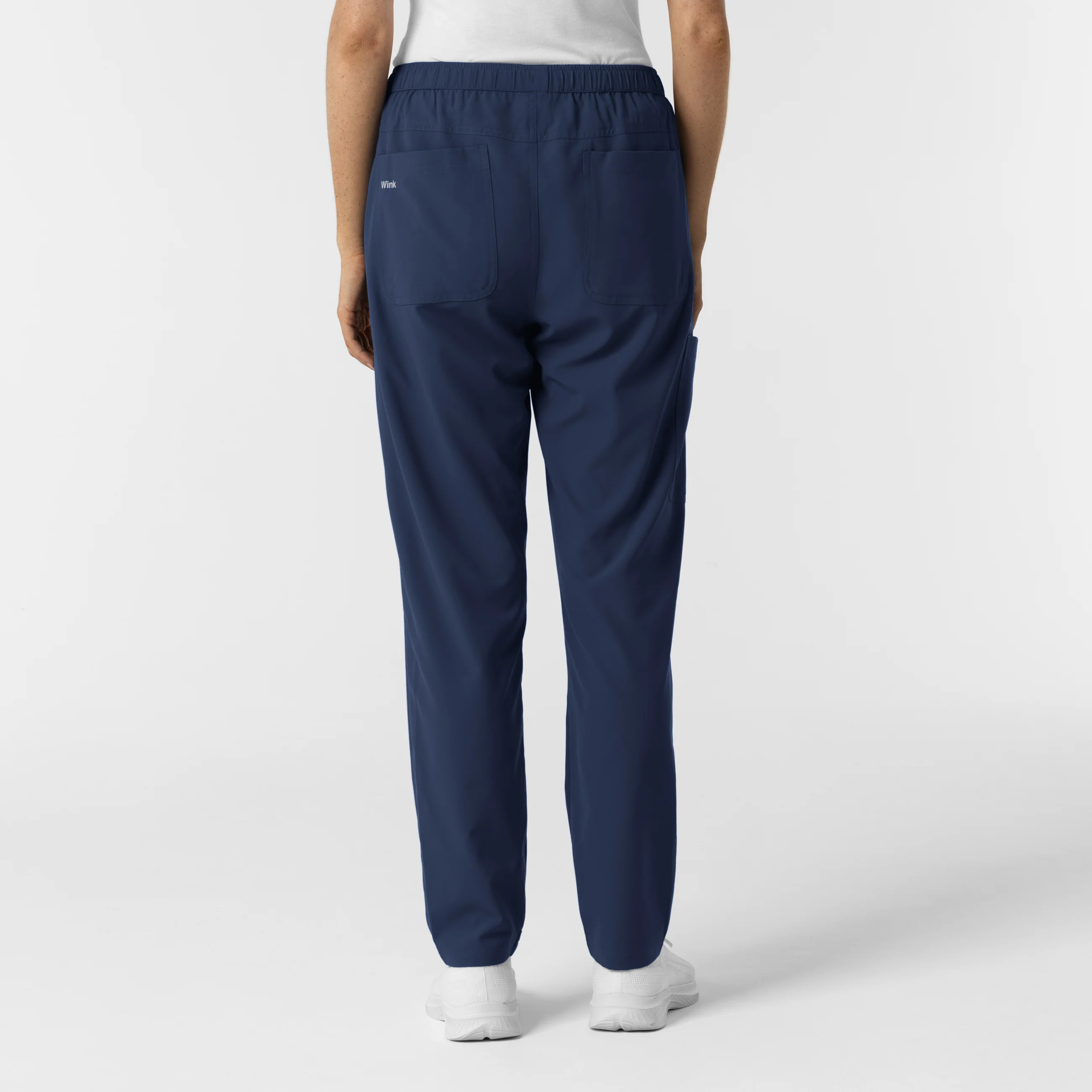 Nurtur Women’s Ankle-Length Slim Scrub Pant - Navy - Image 2