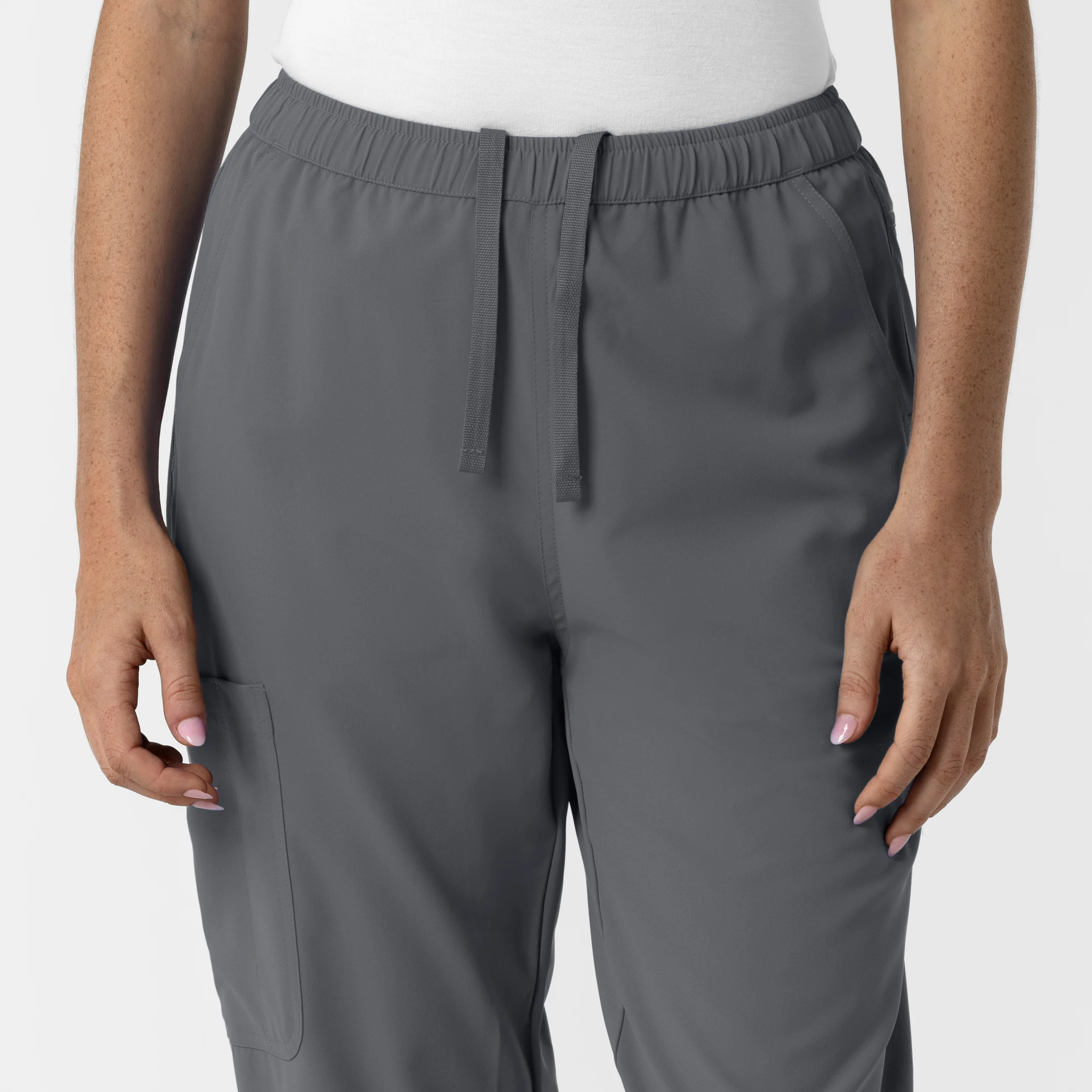 Nurtur Women’s Ankle-Length Slim Scrub Pant - Pewter - Image 5