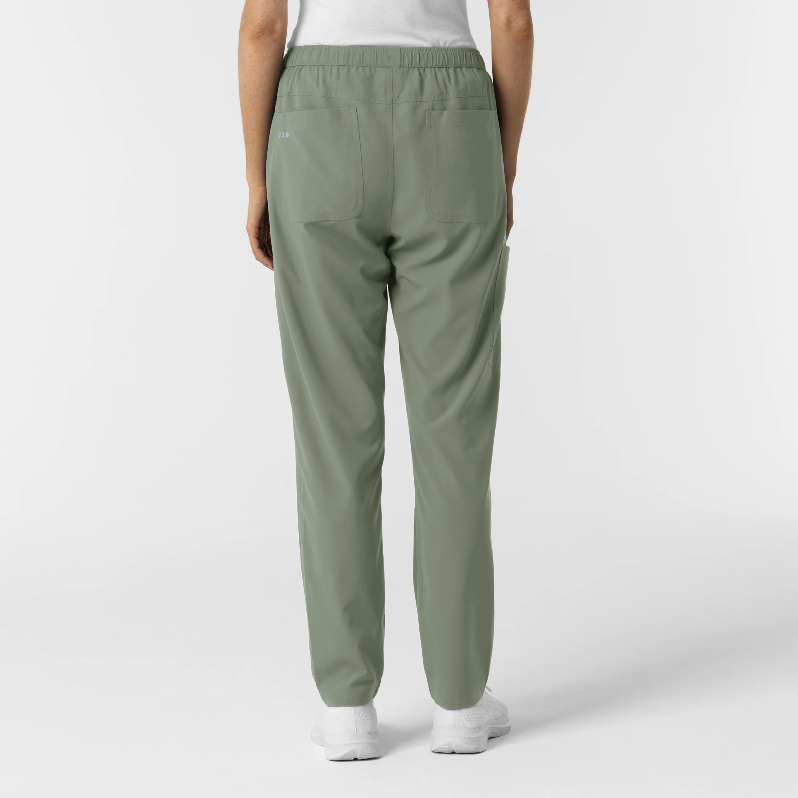 Nurtur Women’s Ankle-Length Slim Scrub Pant - Sage - Image 2