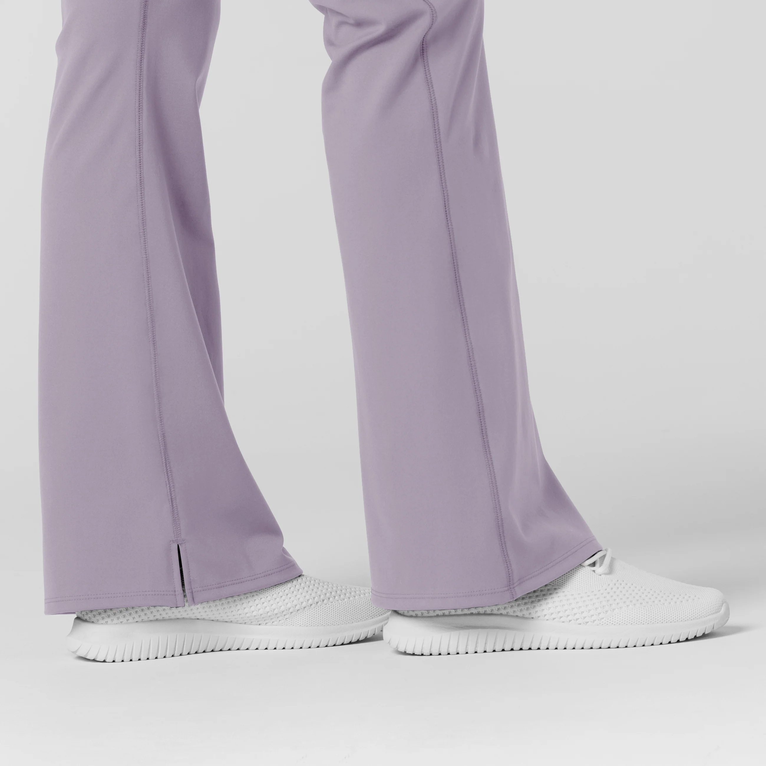 RENEW Knit Women's Flare Yoga Scrub Pant - Wisteria - Image 9