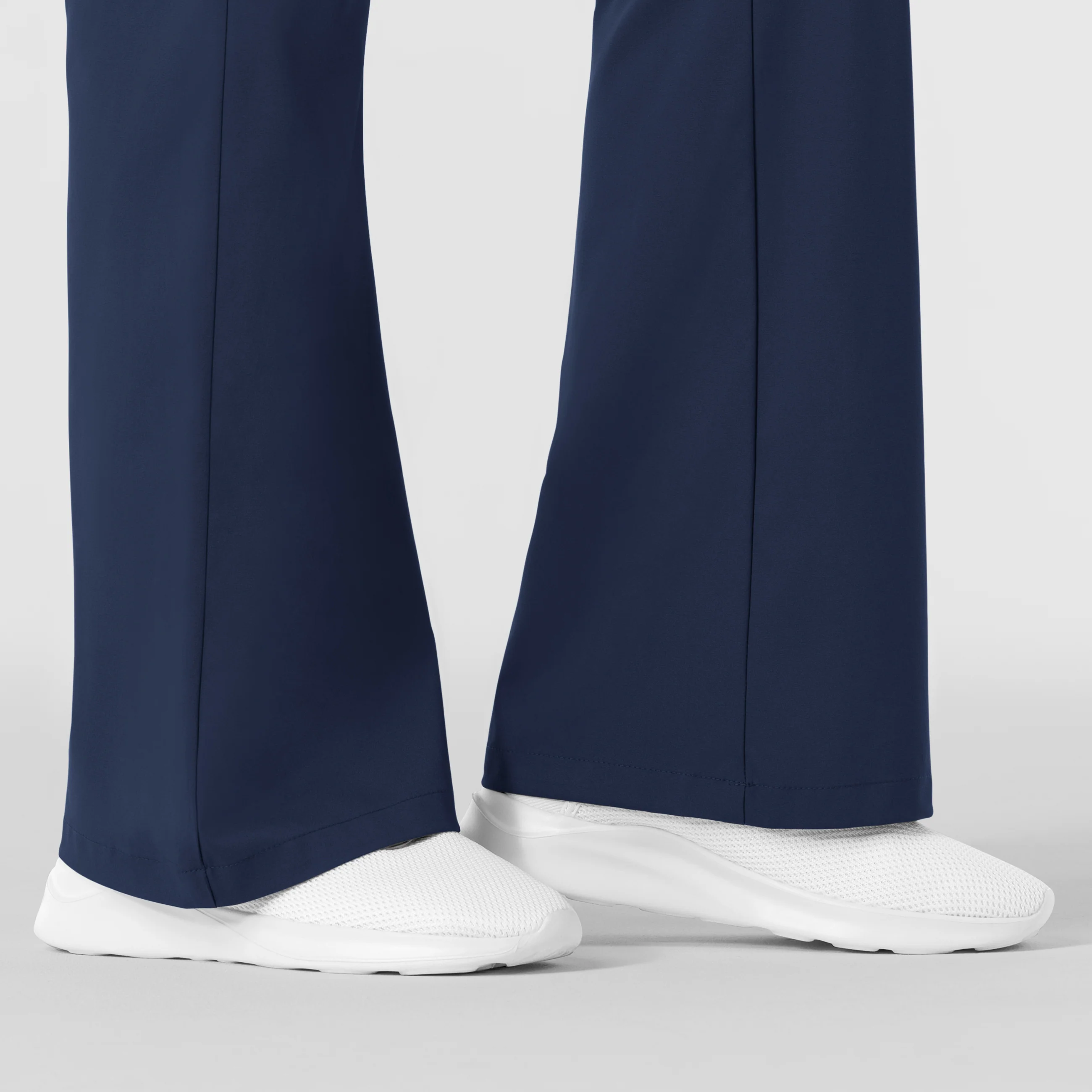 Boundless Women's Flare Leg Scrub Pant - Navy - Image 9