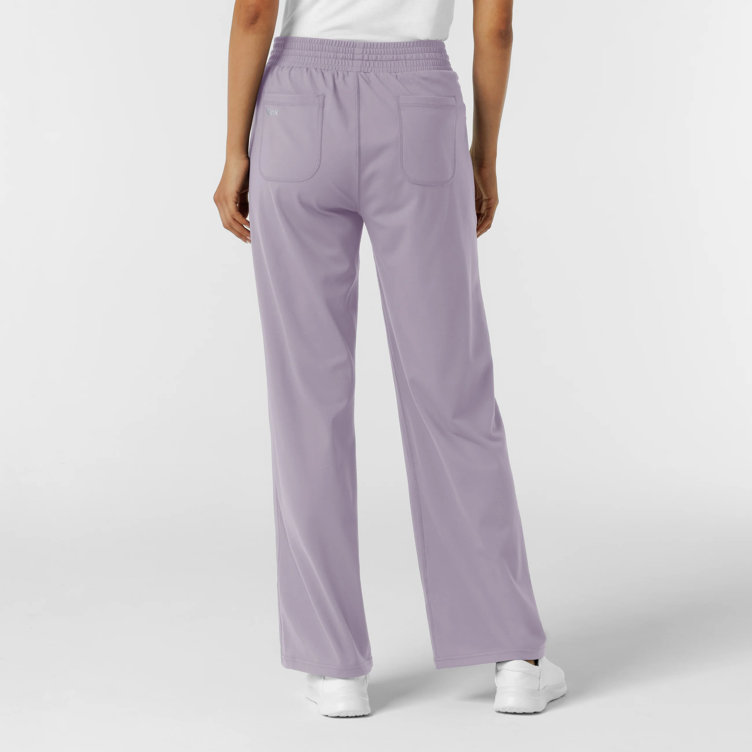 RENEW Knit Women's Wide Leg Scrub Pant - Wisteria - Image 4