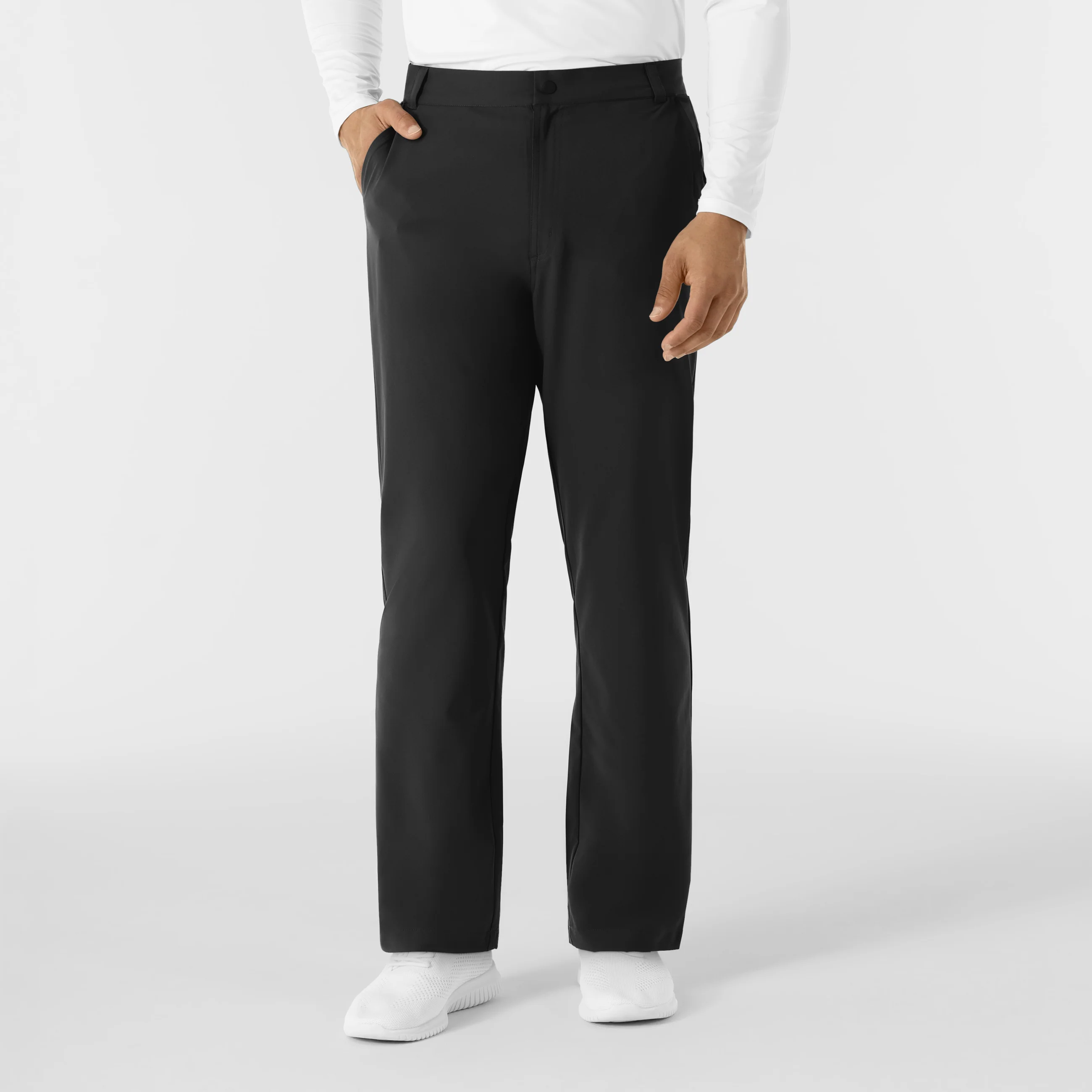 NURTUR Men’s Scrub Chino Pant - Black