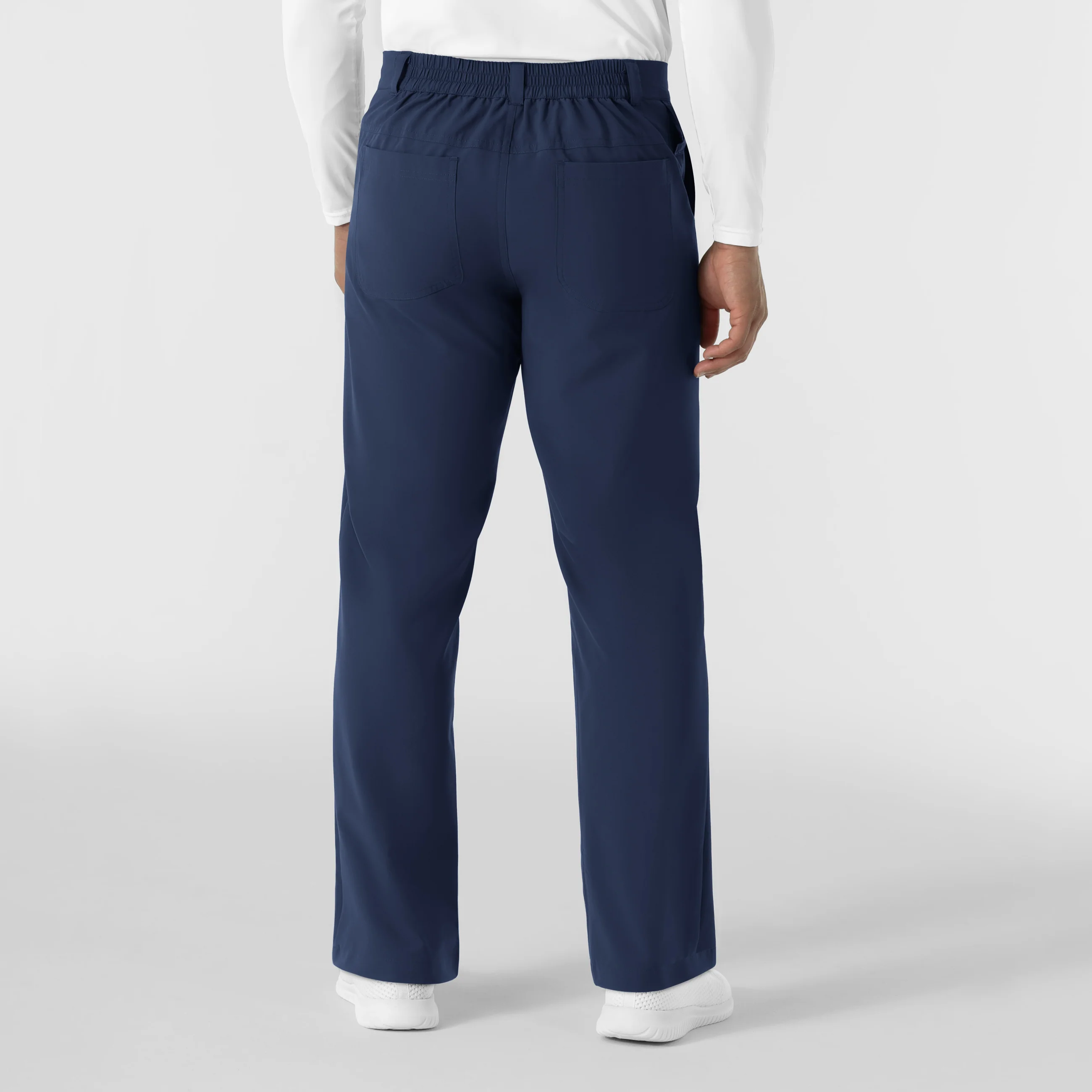 NURTUR Men’s Scrub Chino Pant - Navy - Image 2