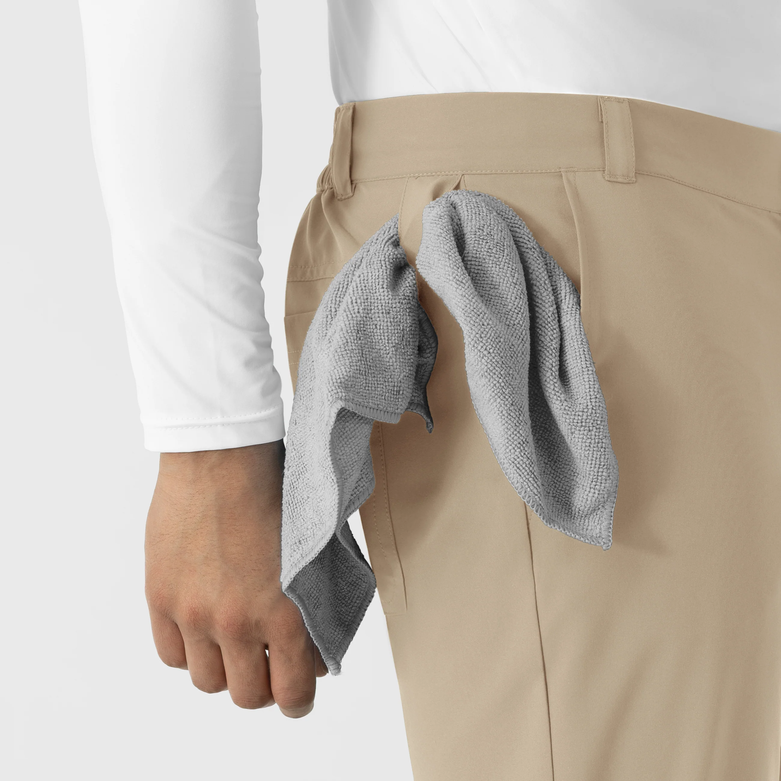 NURTUR Men’s Scrub Chino Pant - Stone - Image 6