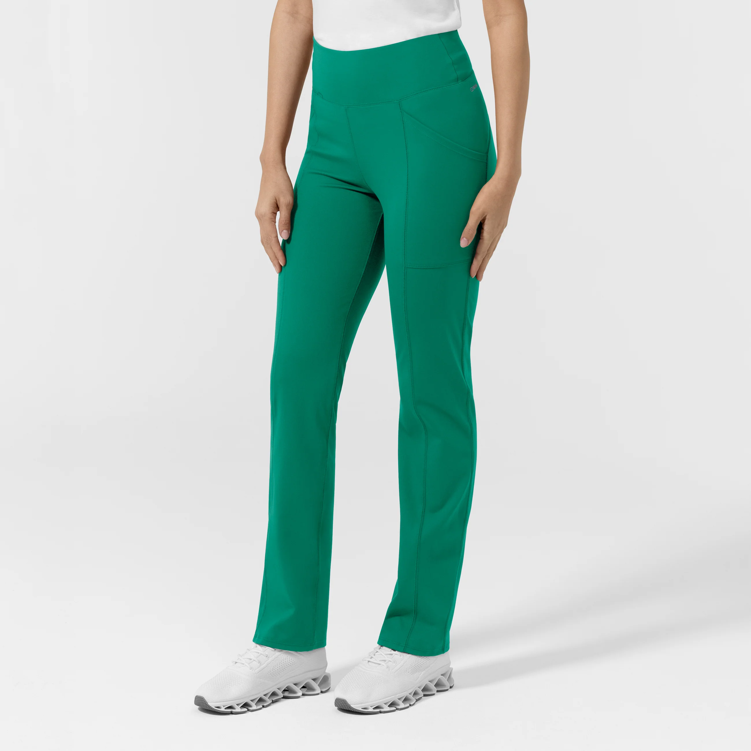RENEW Knit Women's Straight Leg Yoga Pant - Bahama Breeze - Image 4