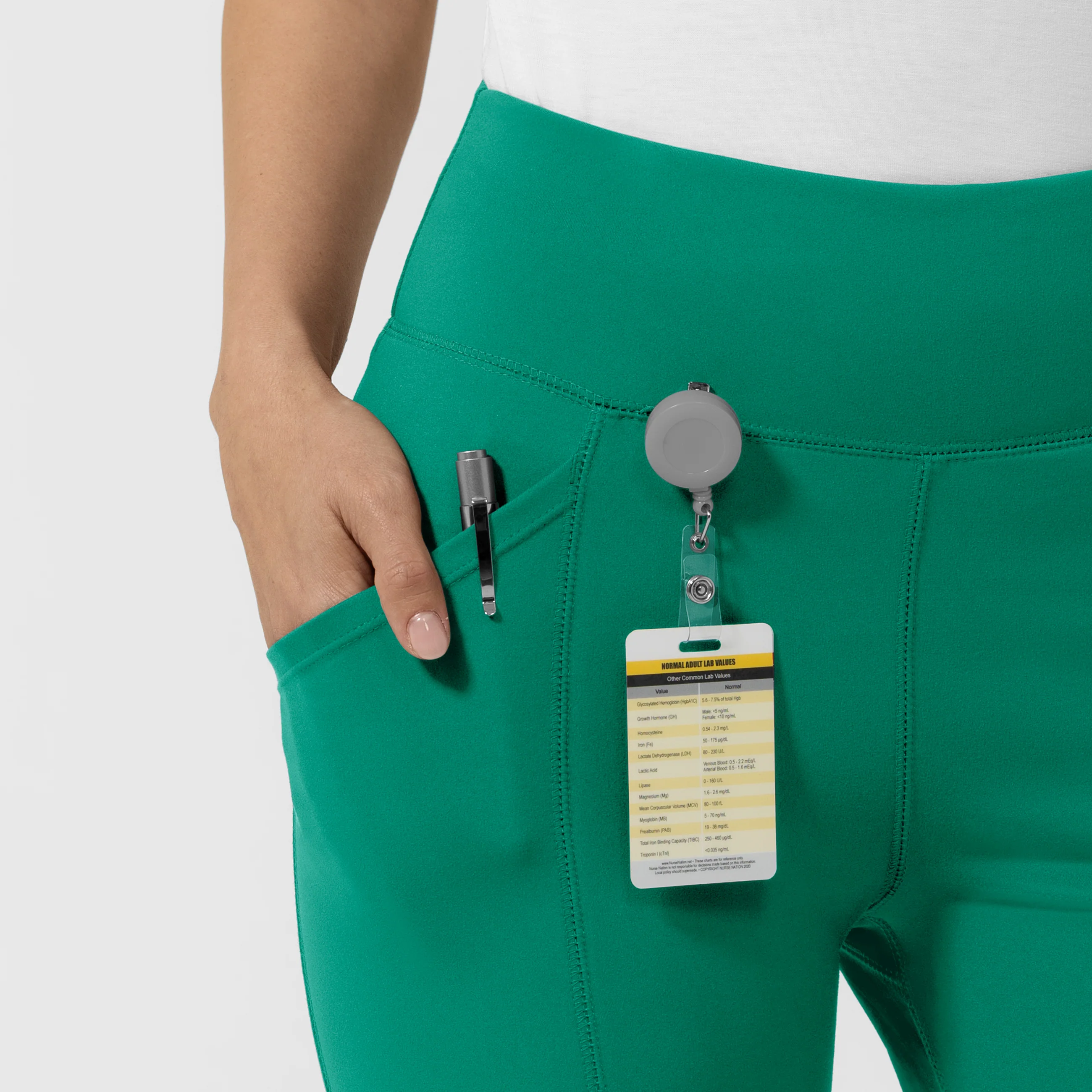 RENEW Knit Women's Straight Leg Yoga Pant - Bahama Breeze - Image 6