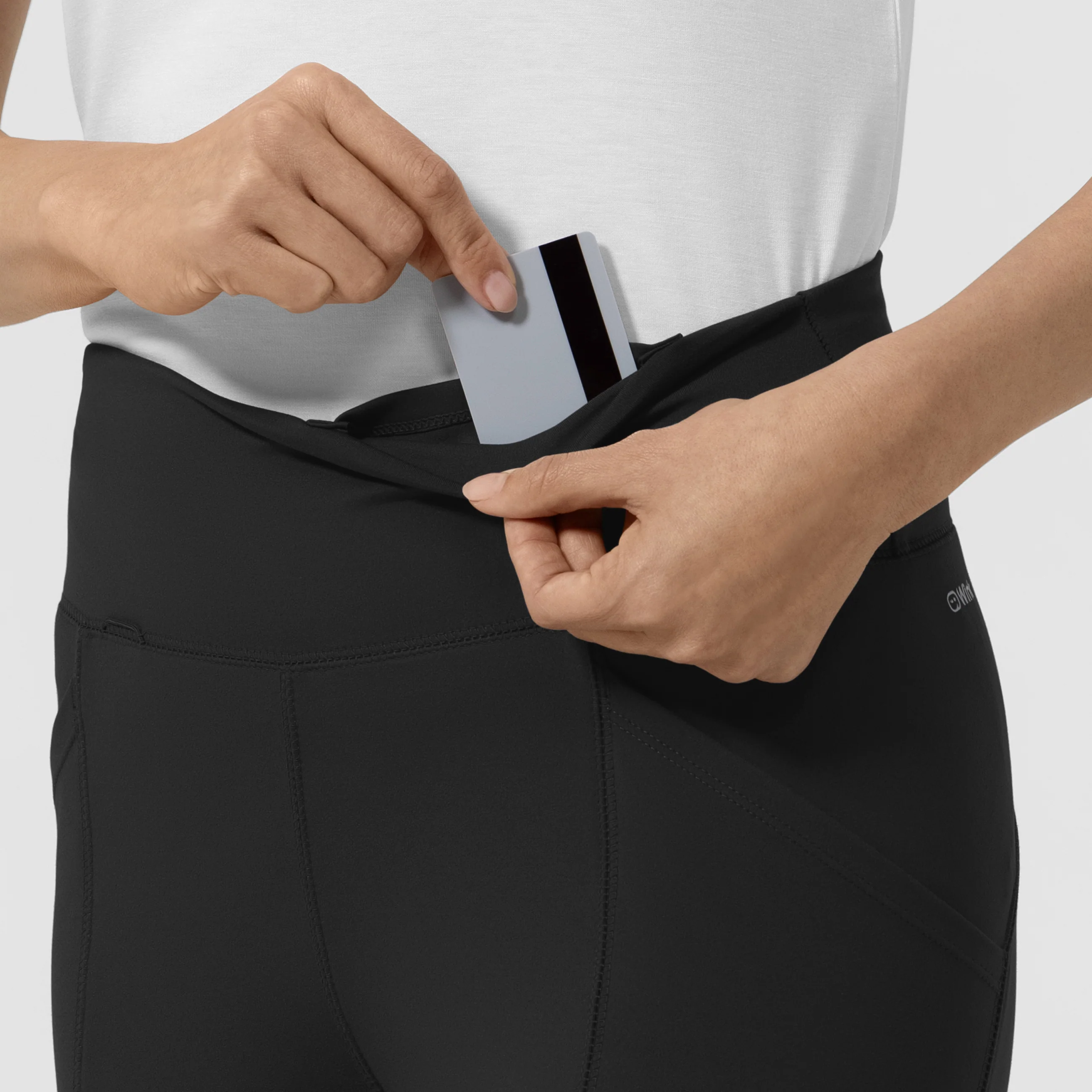 RENEW Knit Women's Straight Leg Yoga Pant - Black - Image 5