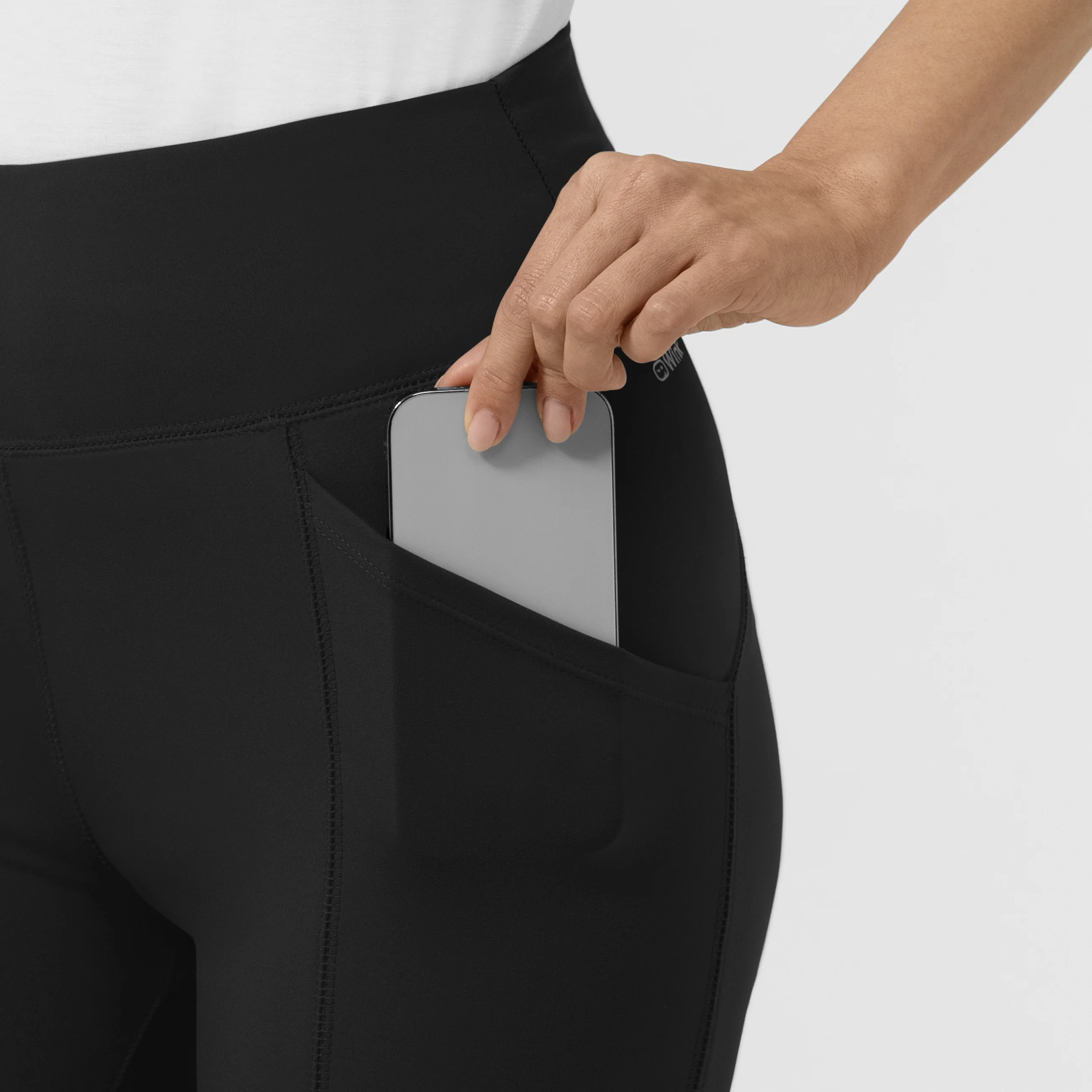 RENEW Knit Women's Straight Leg Yoga Pant - Black - Image 7