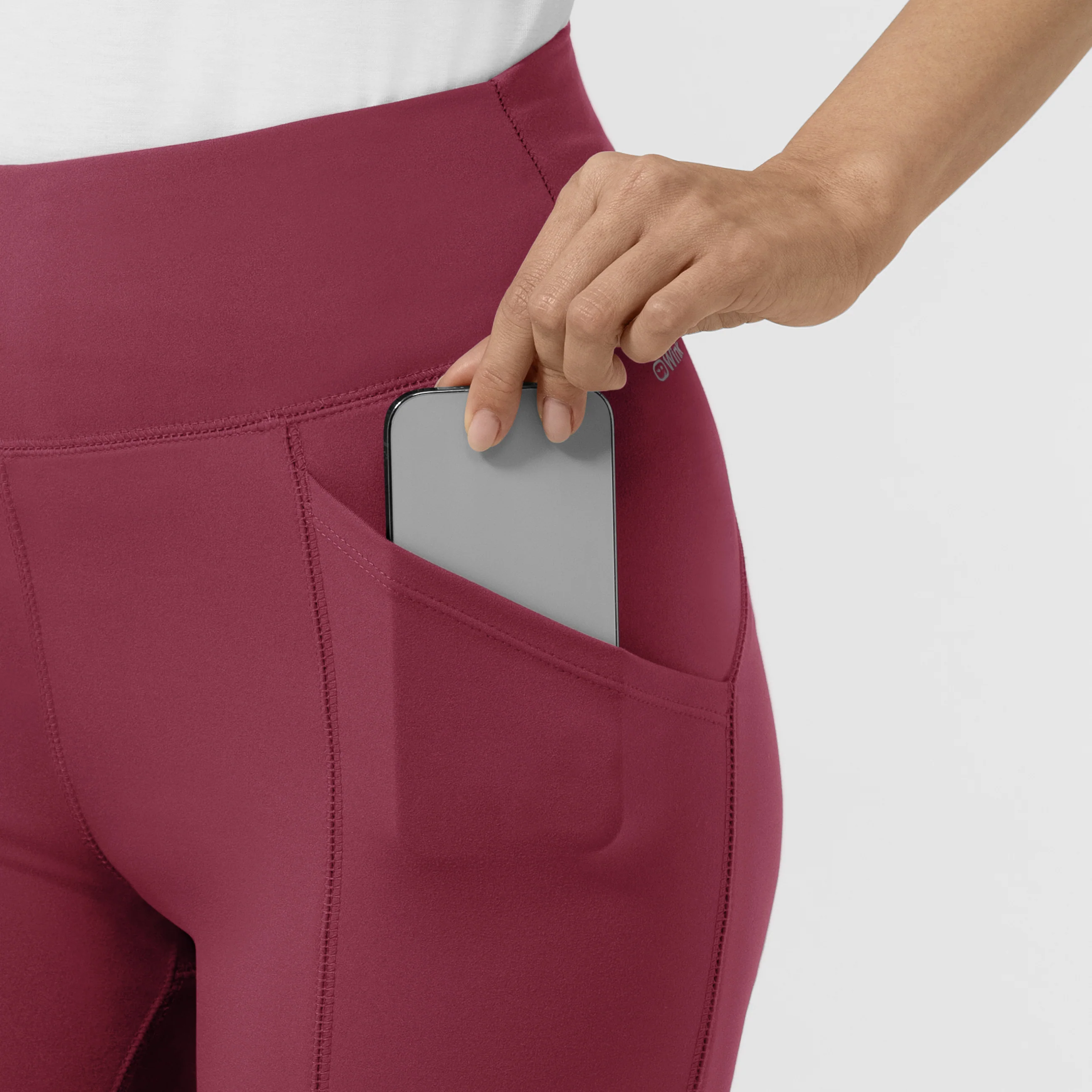 RENEW Knit Women's Straight Leg Yoga Pant - Carnation - Image 7