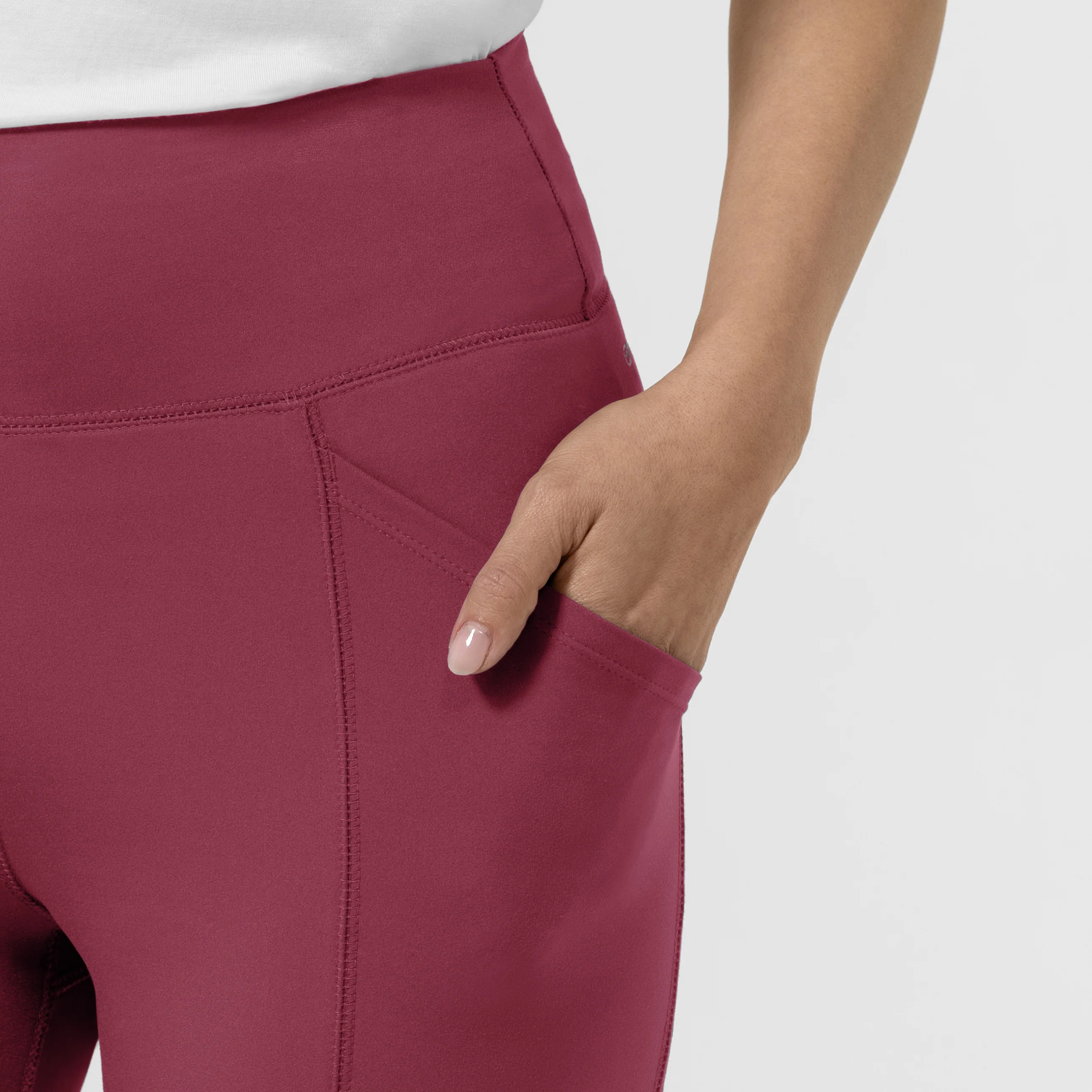 RENEW Knit Women's Straight Leg Yoga Pant - Carnation - Image 9
