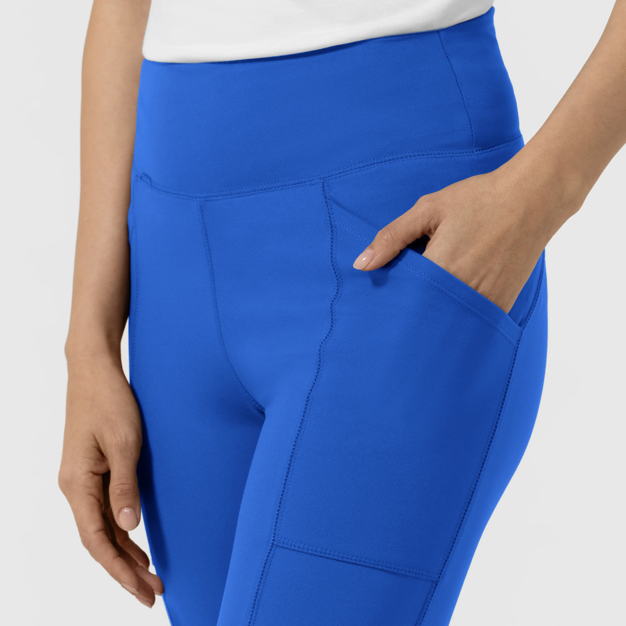 RENEW Knit Women's Straight Leg Yoga Pant - Royal - Image 8