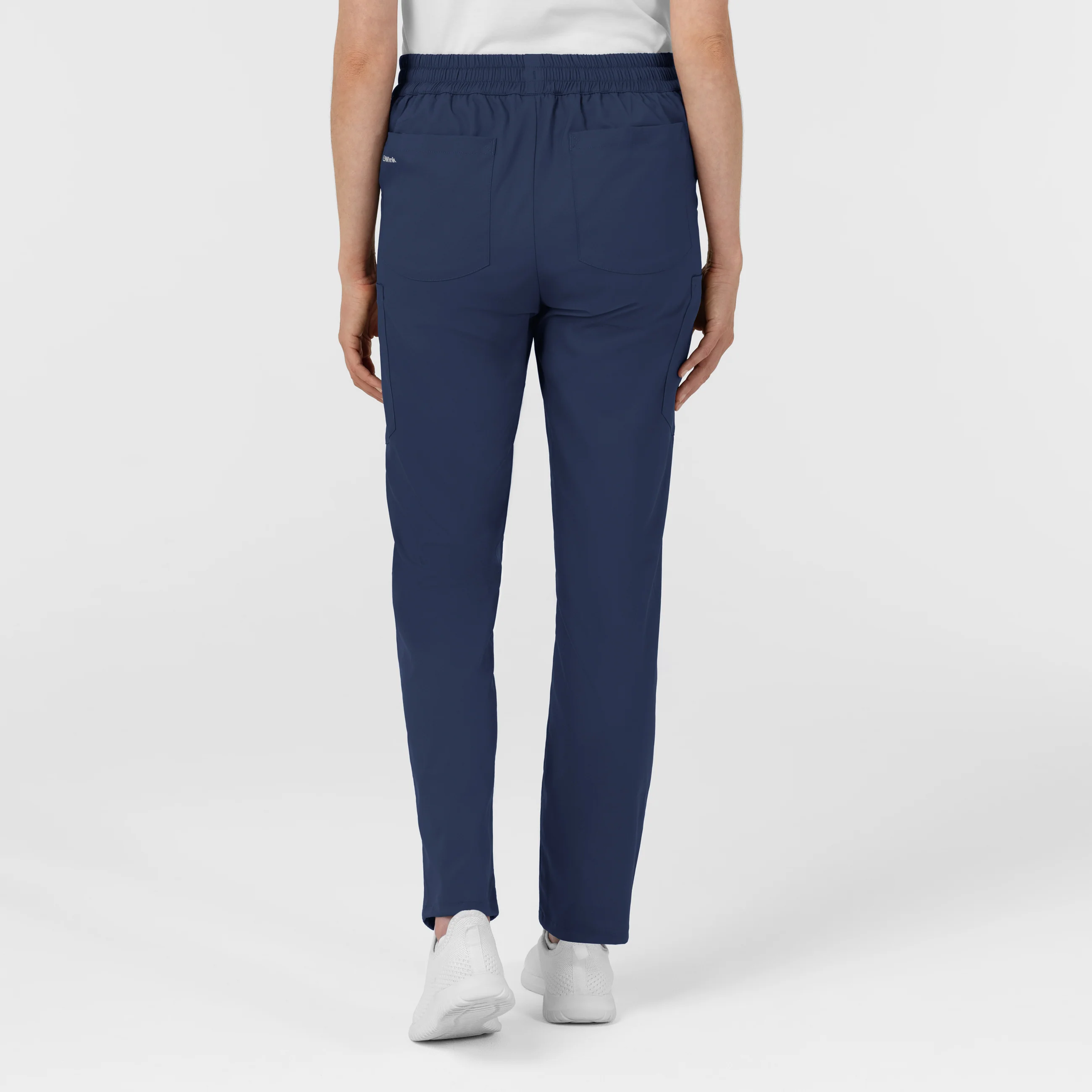 Boundless Women’s High Rise Tapered Scrub Pant - Navy - Image 2