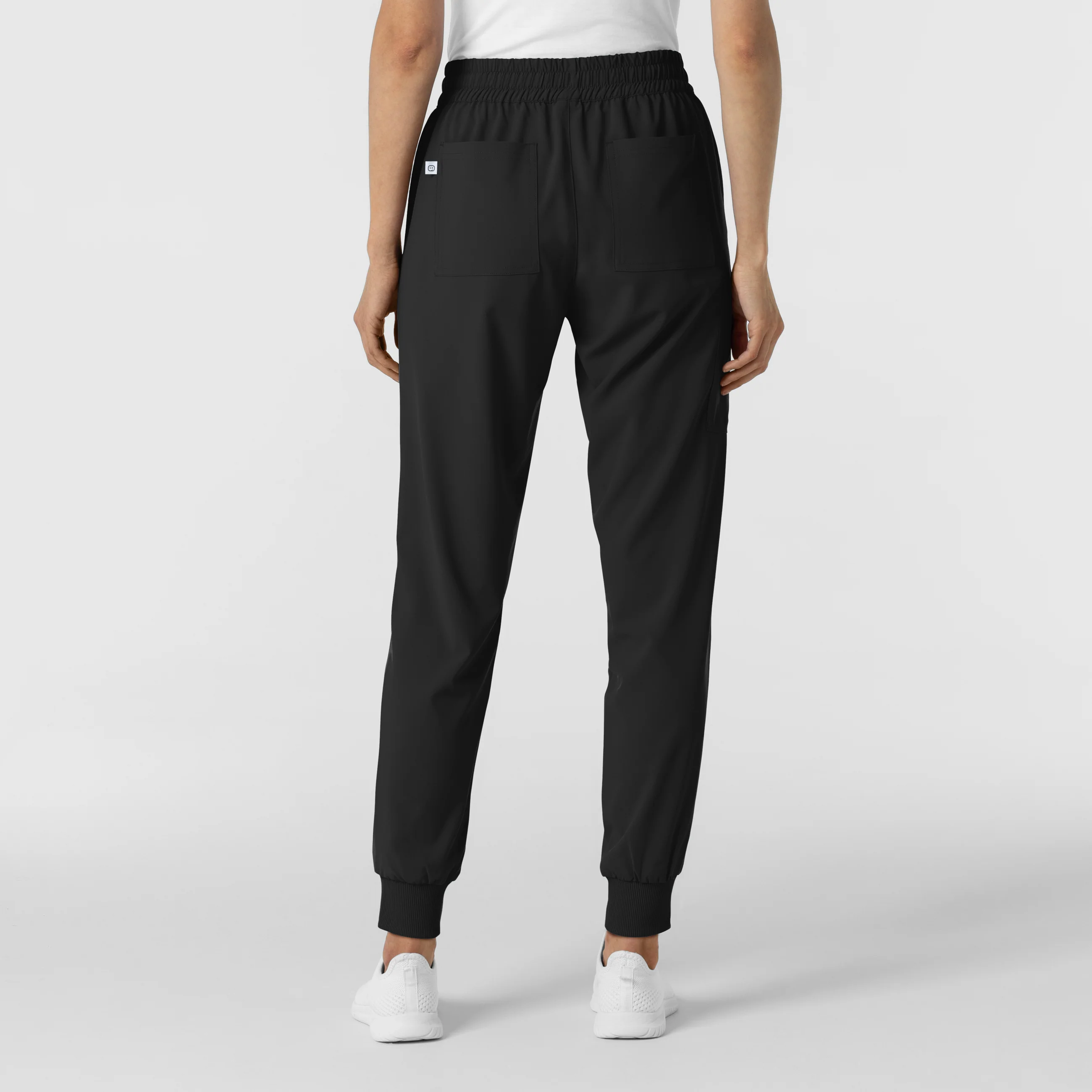 RENEW Women's Jogger Scrub Pant - Black - Image 2