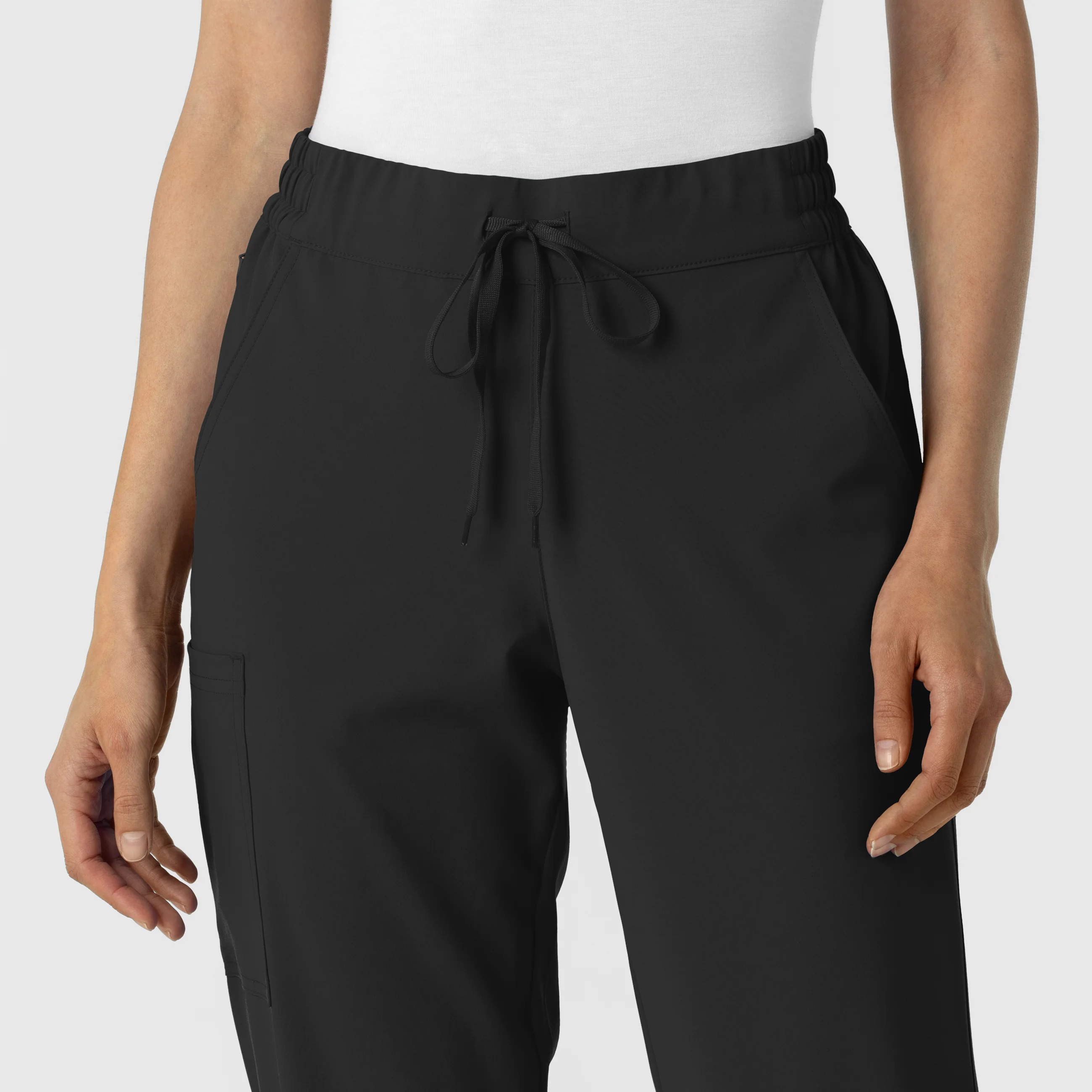 RENEW Women's Jogger Scrub Pant - Black - Image 5