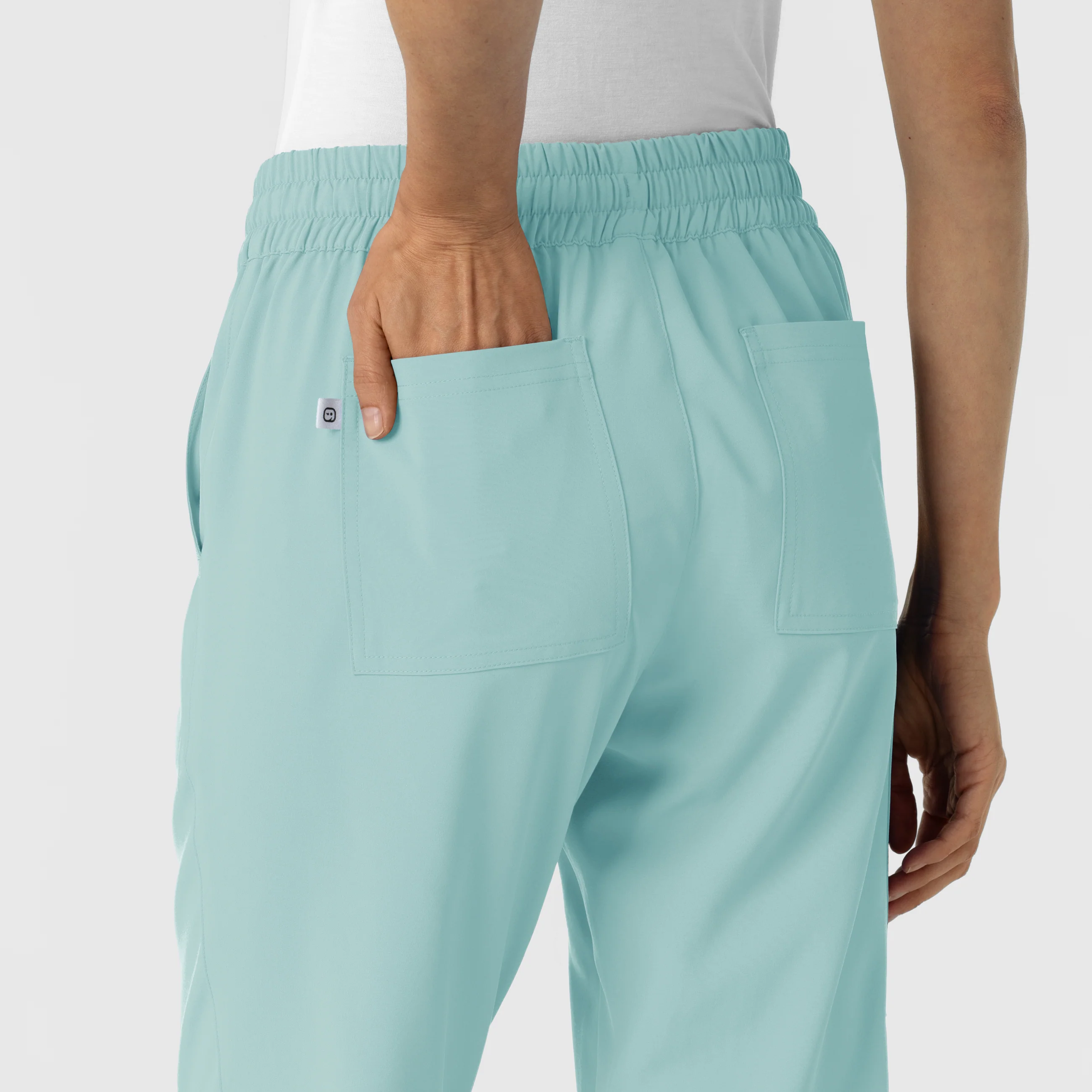RENEW Women's Jogger Scrub Pant - Coastal Blue - Image 8