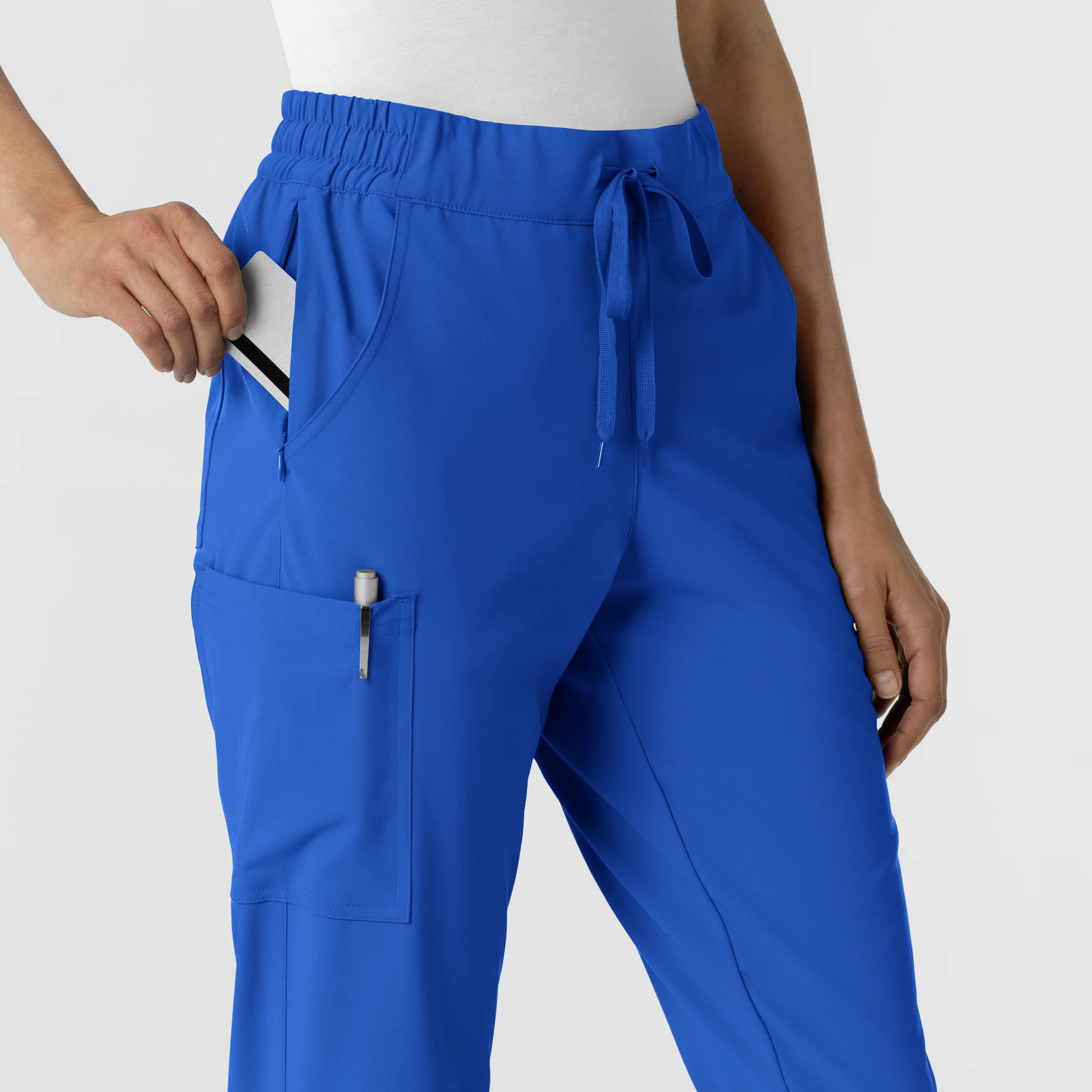RENEW Women's Jogger Scrub Pant - Royal - Image 6