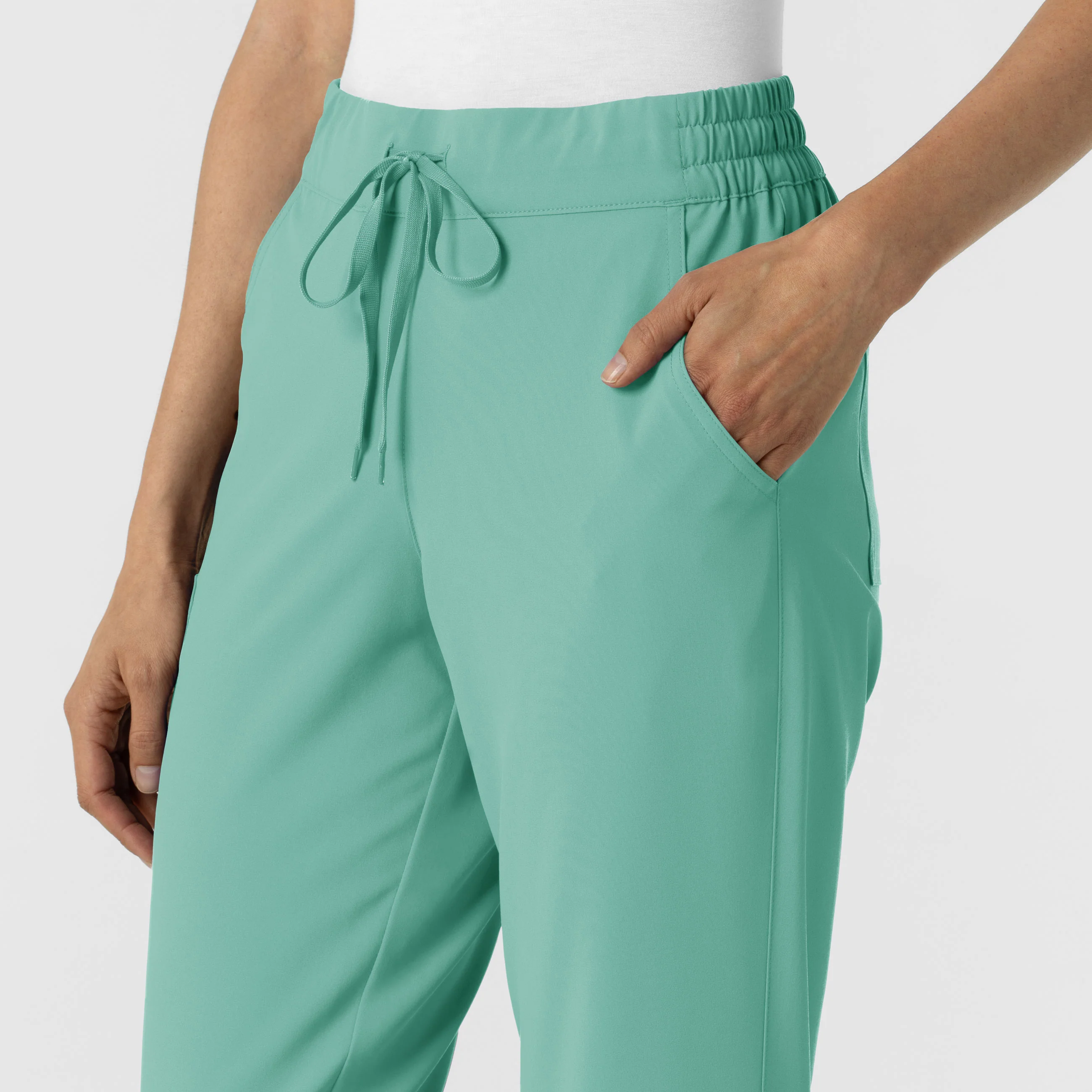 RENEW Women's Jogger Scrub Pant - Turquoise - Image 7
