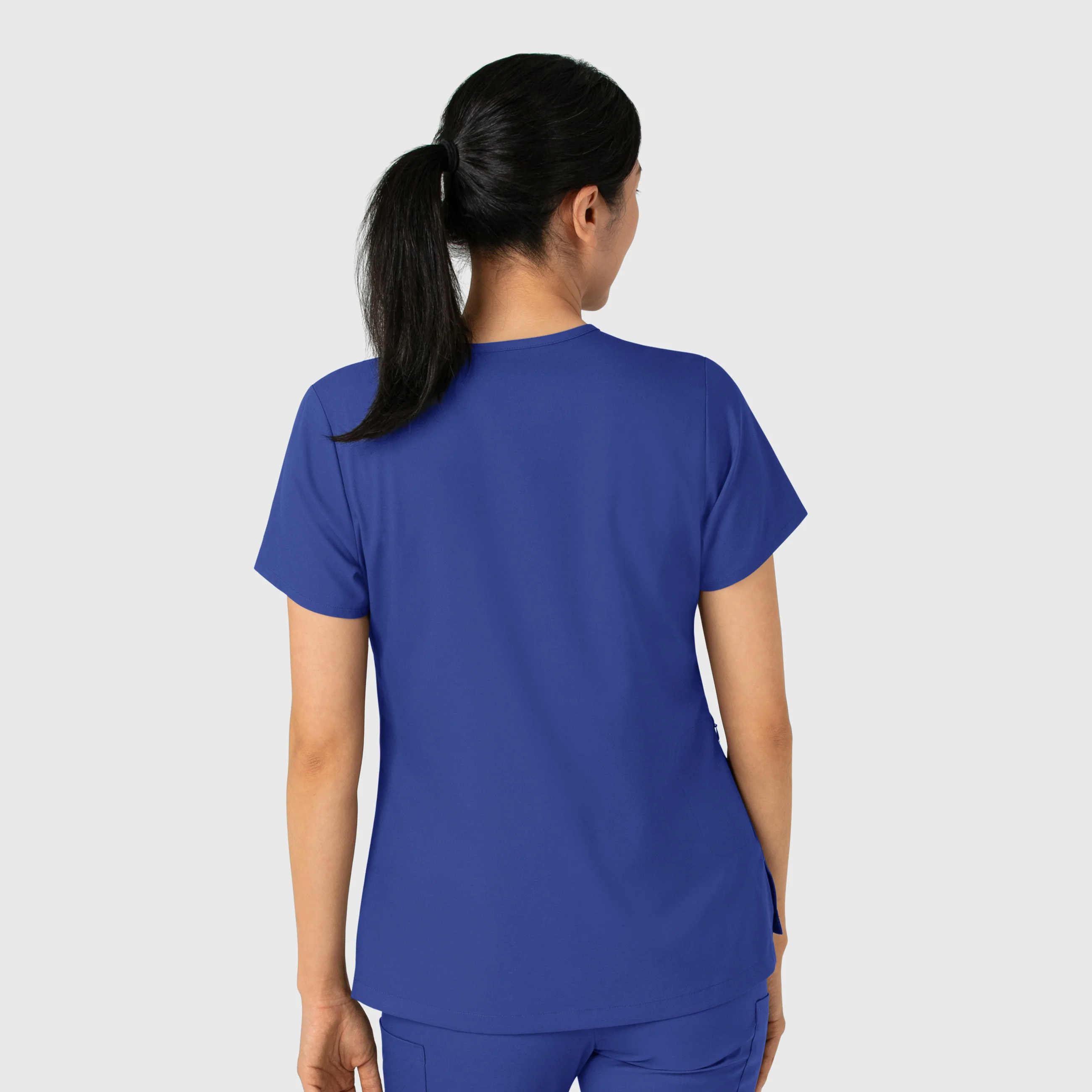 Boundless Women's Tuck-In Scrub Top - Galaxy Blue - Image 2