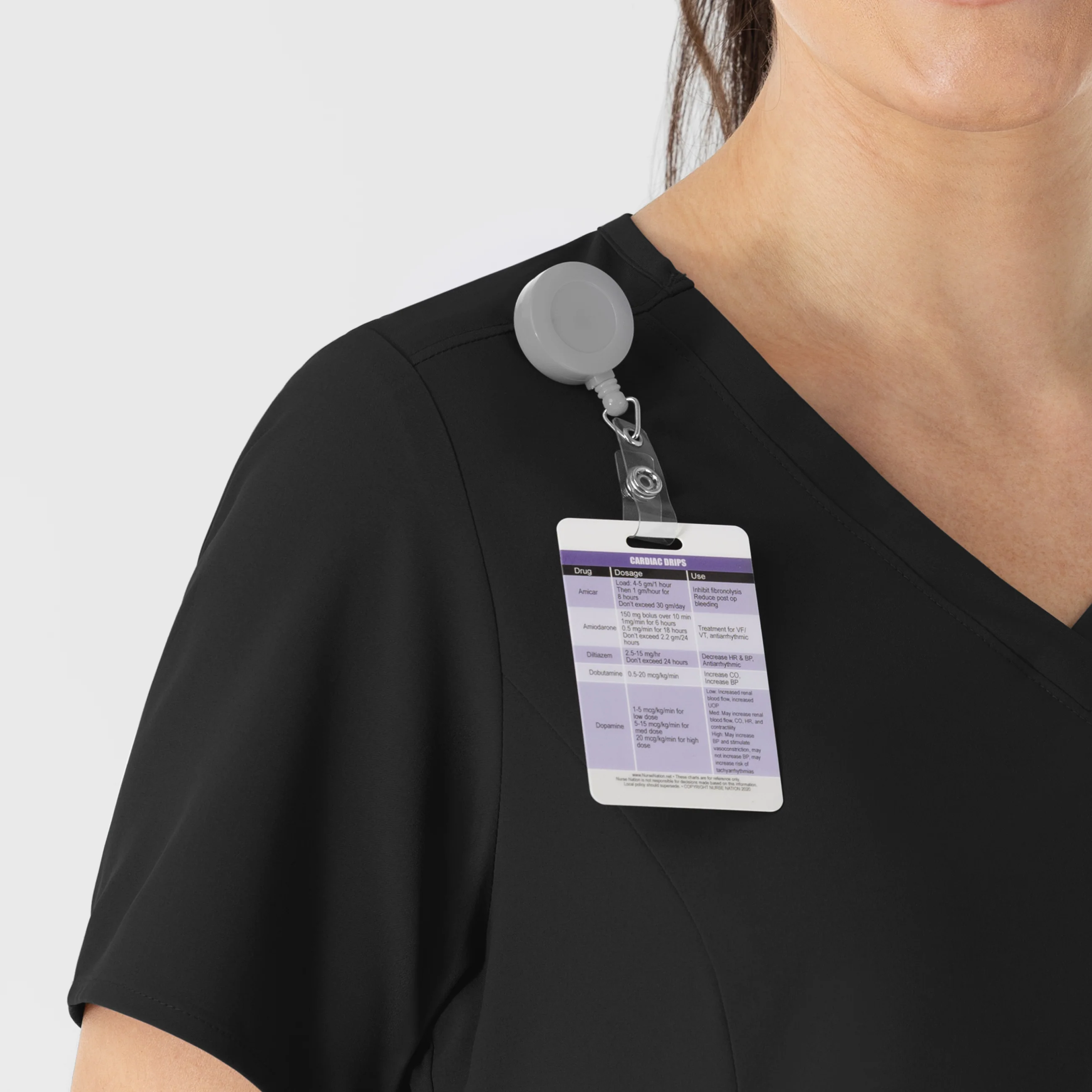 RENEW Women's V-Neck Scrub Top - Black - Image 9